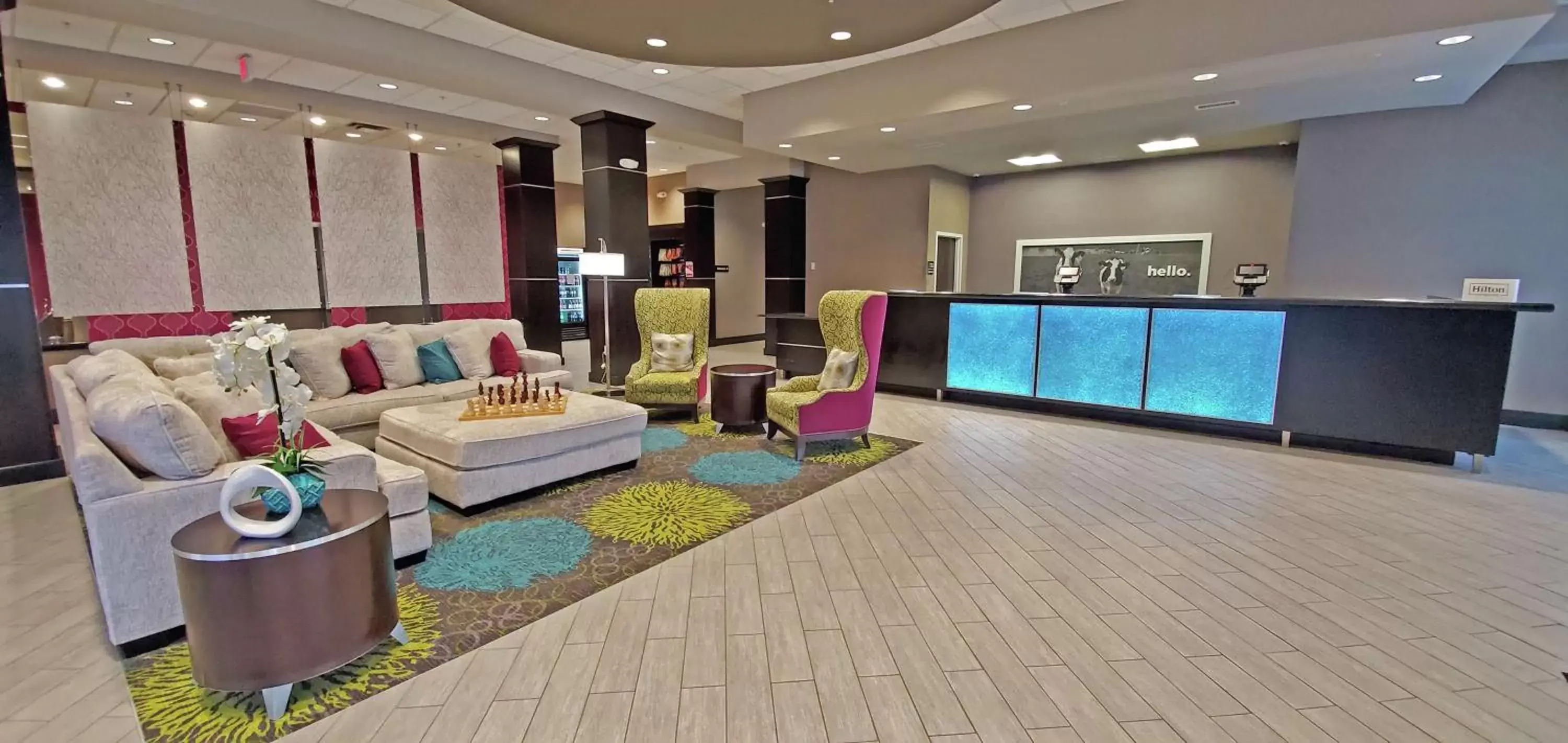 Lobby or reception in Hampton Inn Kearney