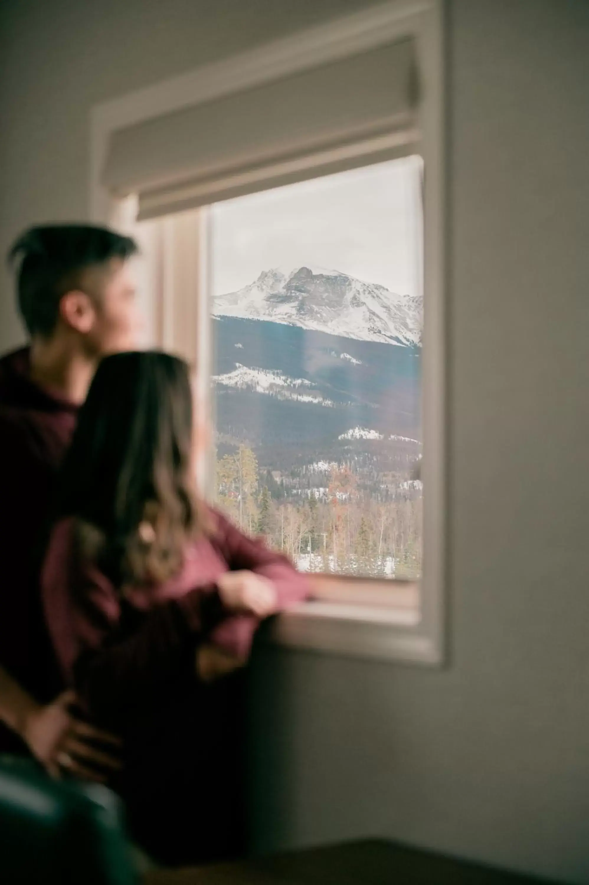 Mountain view in Mount Robson Inn