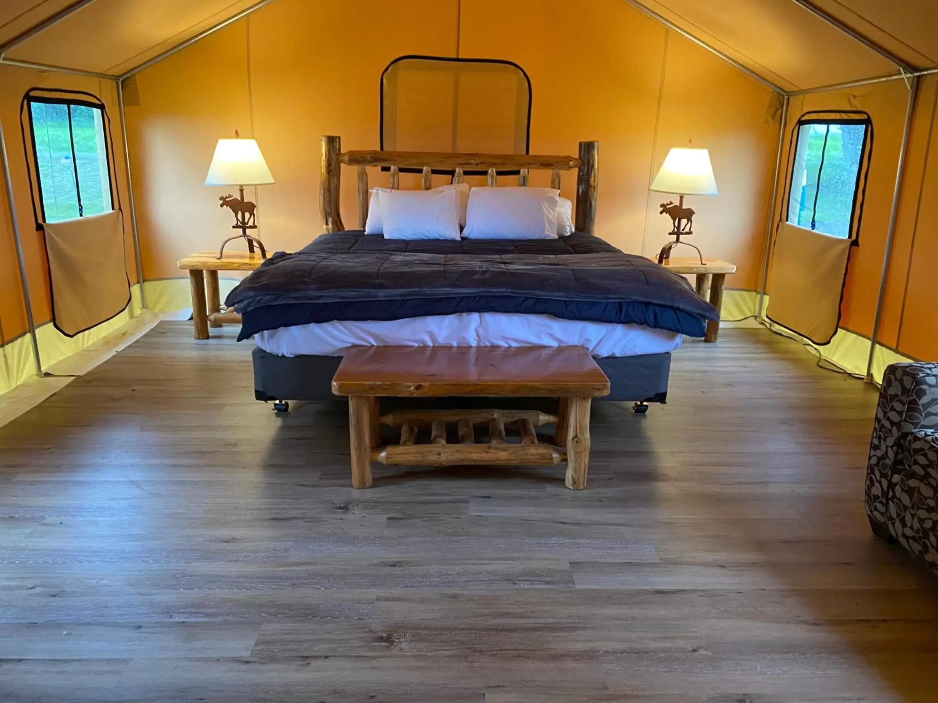 Bed in Teton Peaks Resort