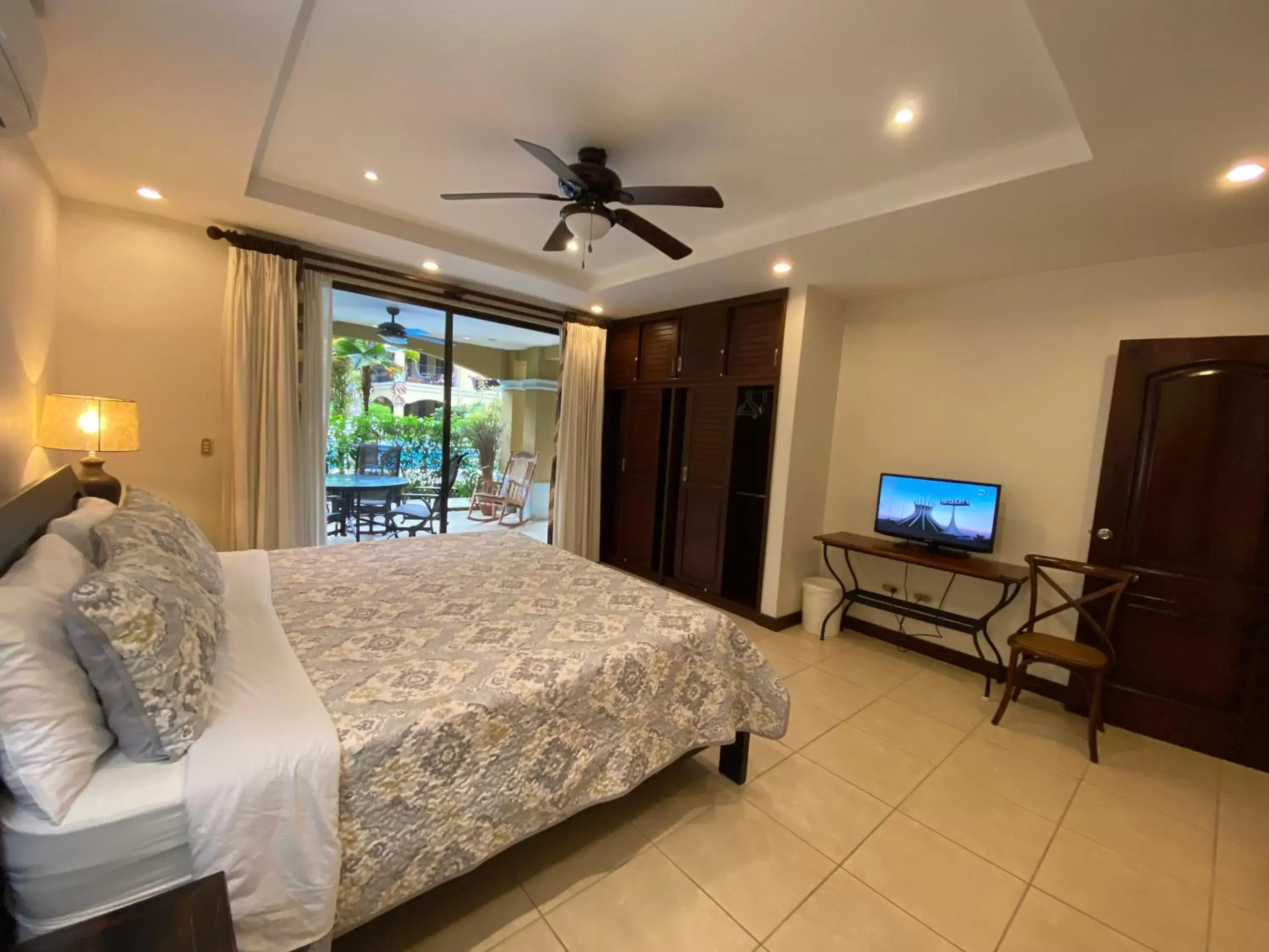 Bedroom in Monte Carlo Luxury Condominiums