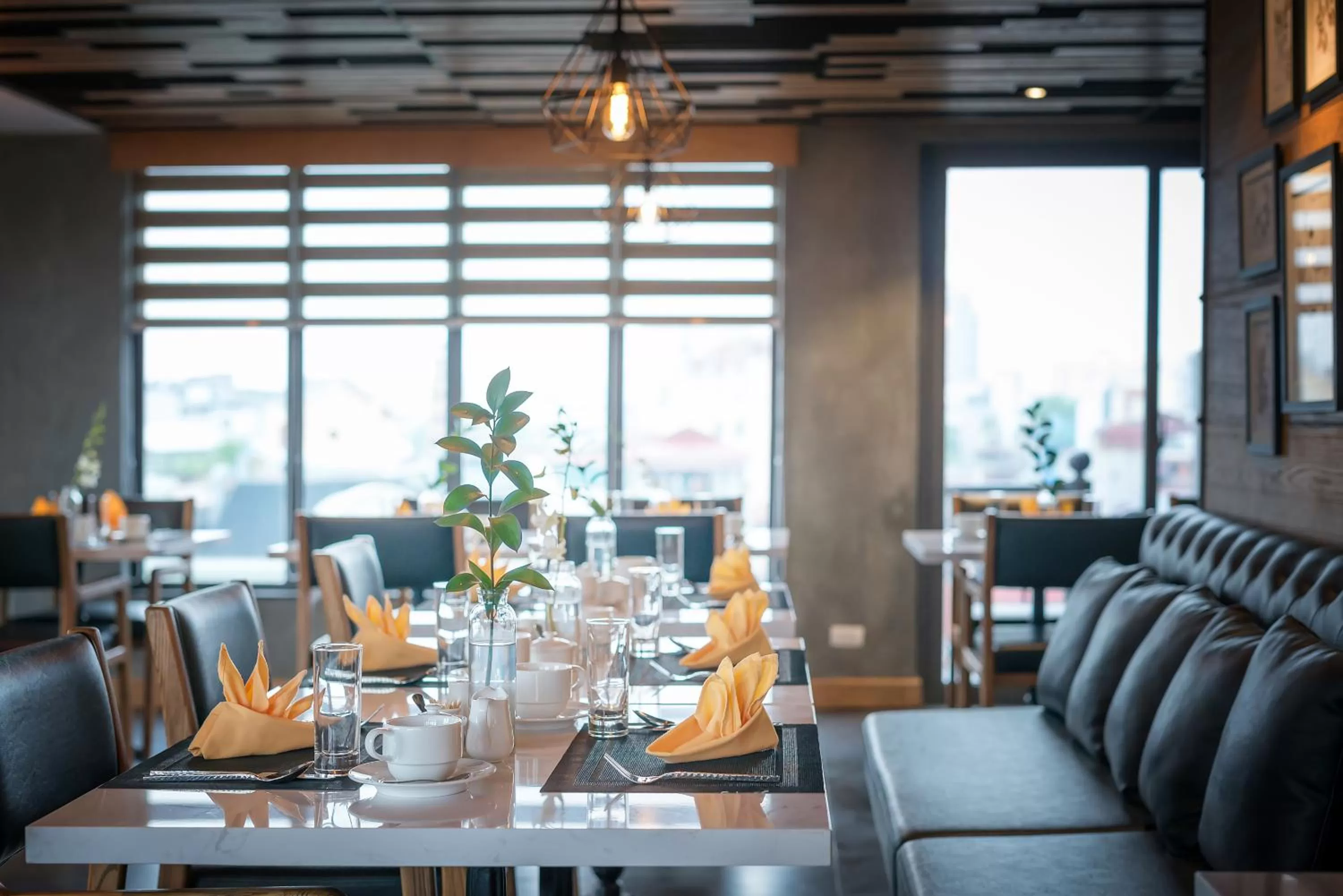 Buffet breakfast in Bespoke Trendy Hotel Hanoi