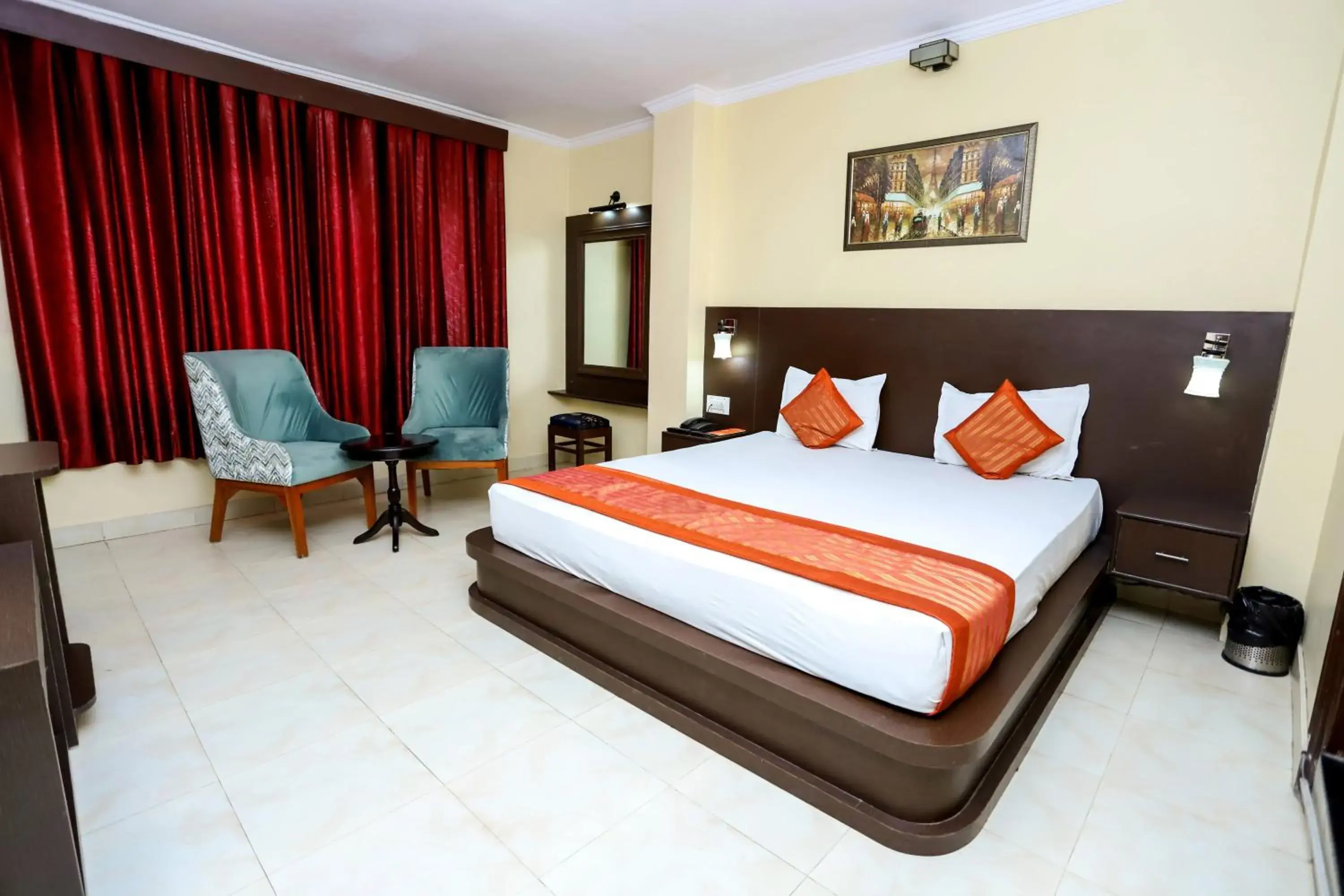 Bedroom, Bed in Hotel Jaisingh Palace Bedroom, Bed in Hotel Jaisingh Palace