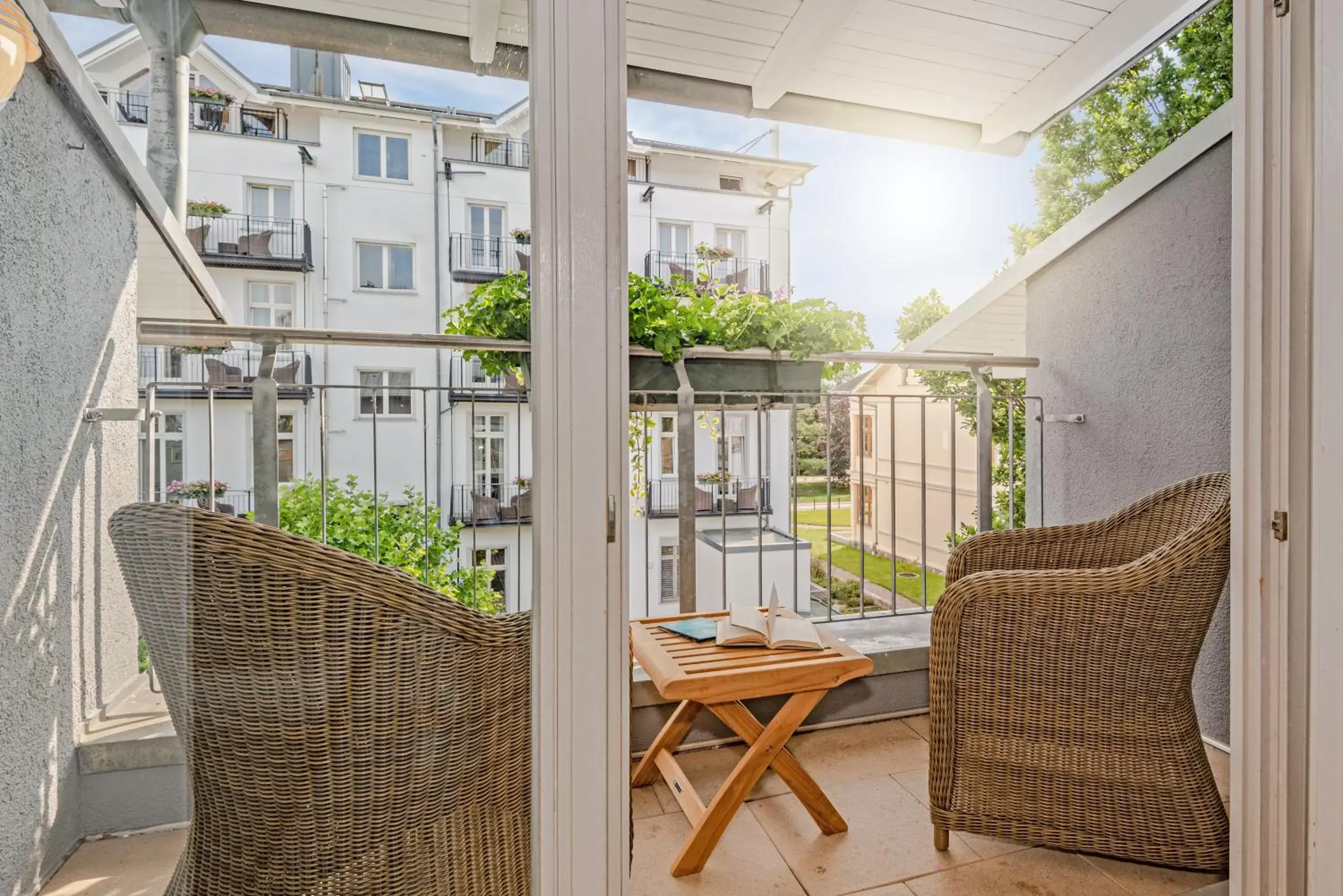 Balcony/Terrace in Strandhotel Heringsdorf