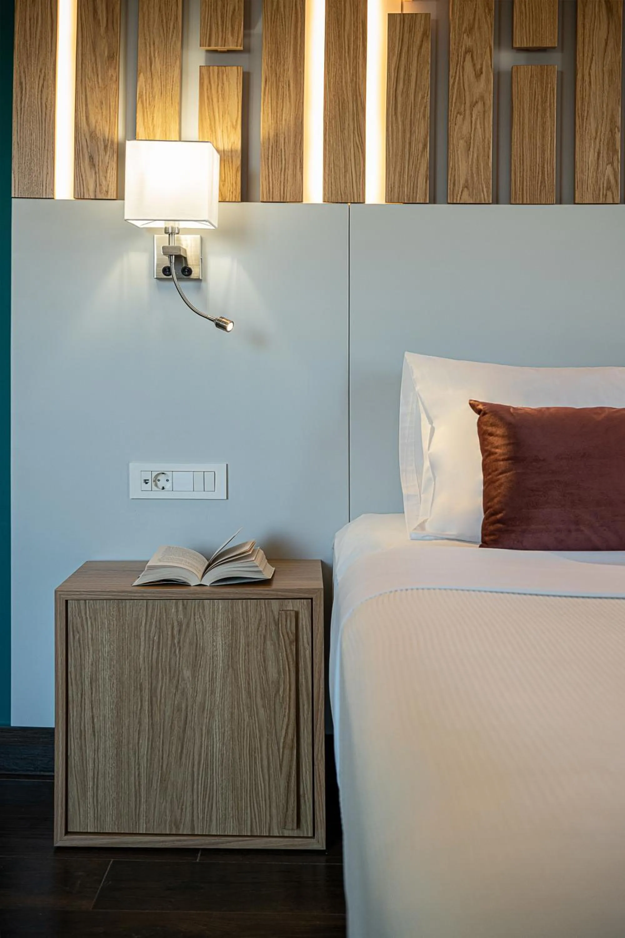 Bed in Elia Bettolo Hotel