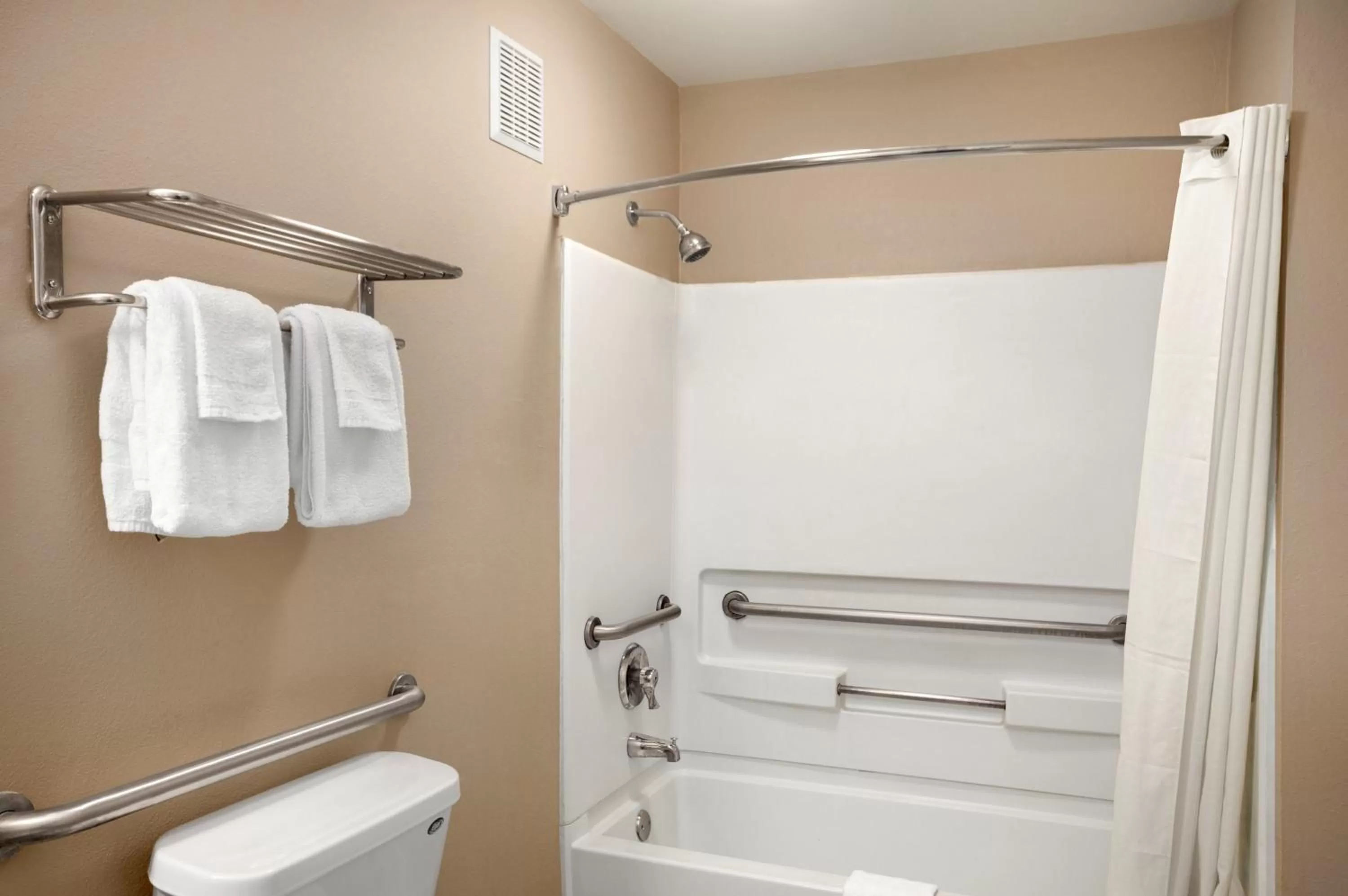 Bathroom in Super 8 by Wyndham Jackson