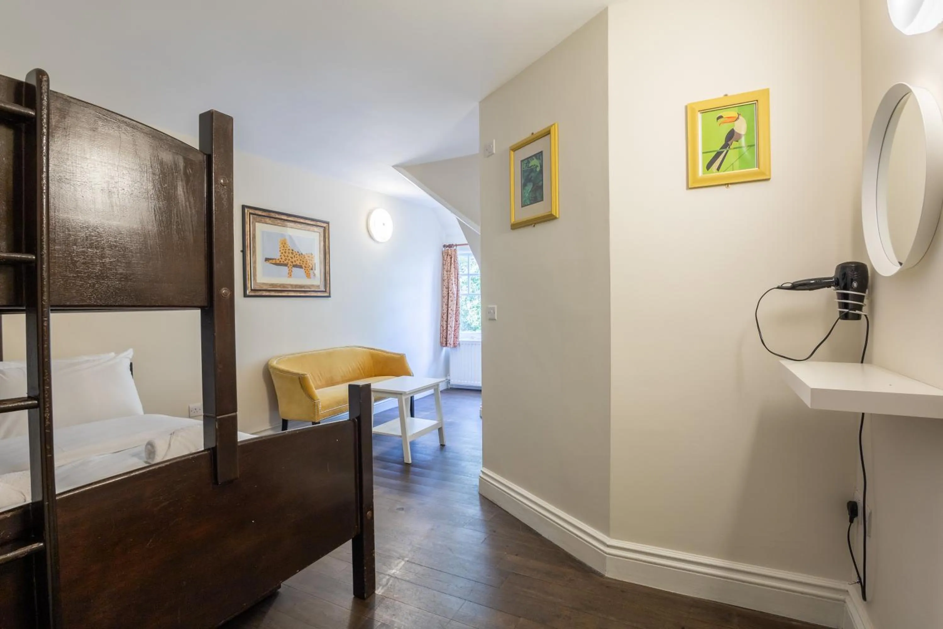 Bedroom in Palmers Lodge Swiss Cottage