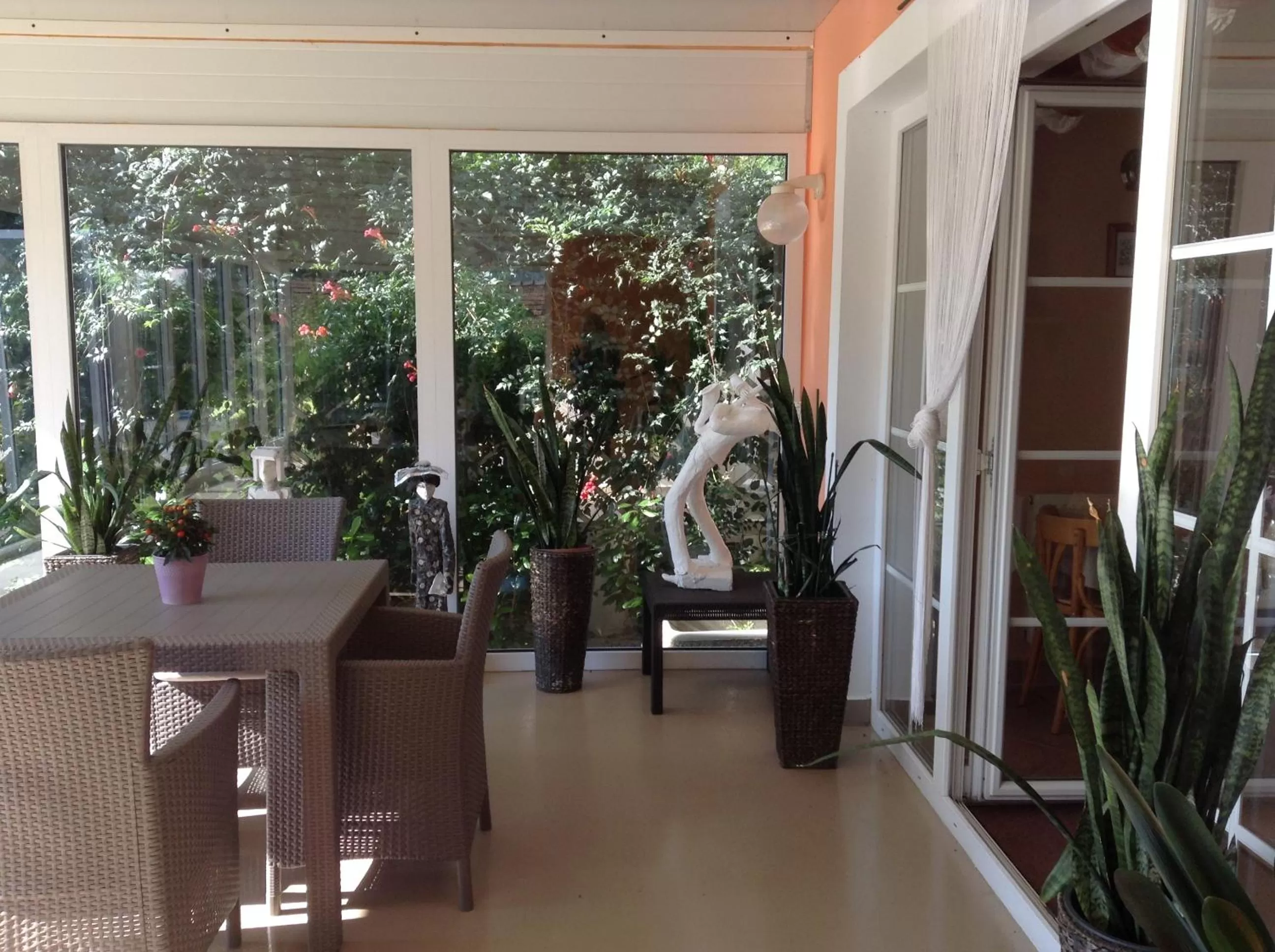 Decorative detail in Hotel Zsida