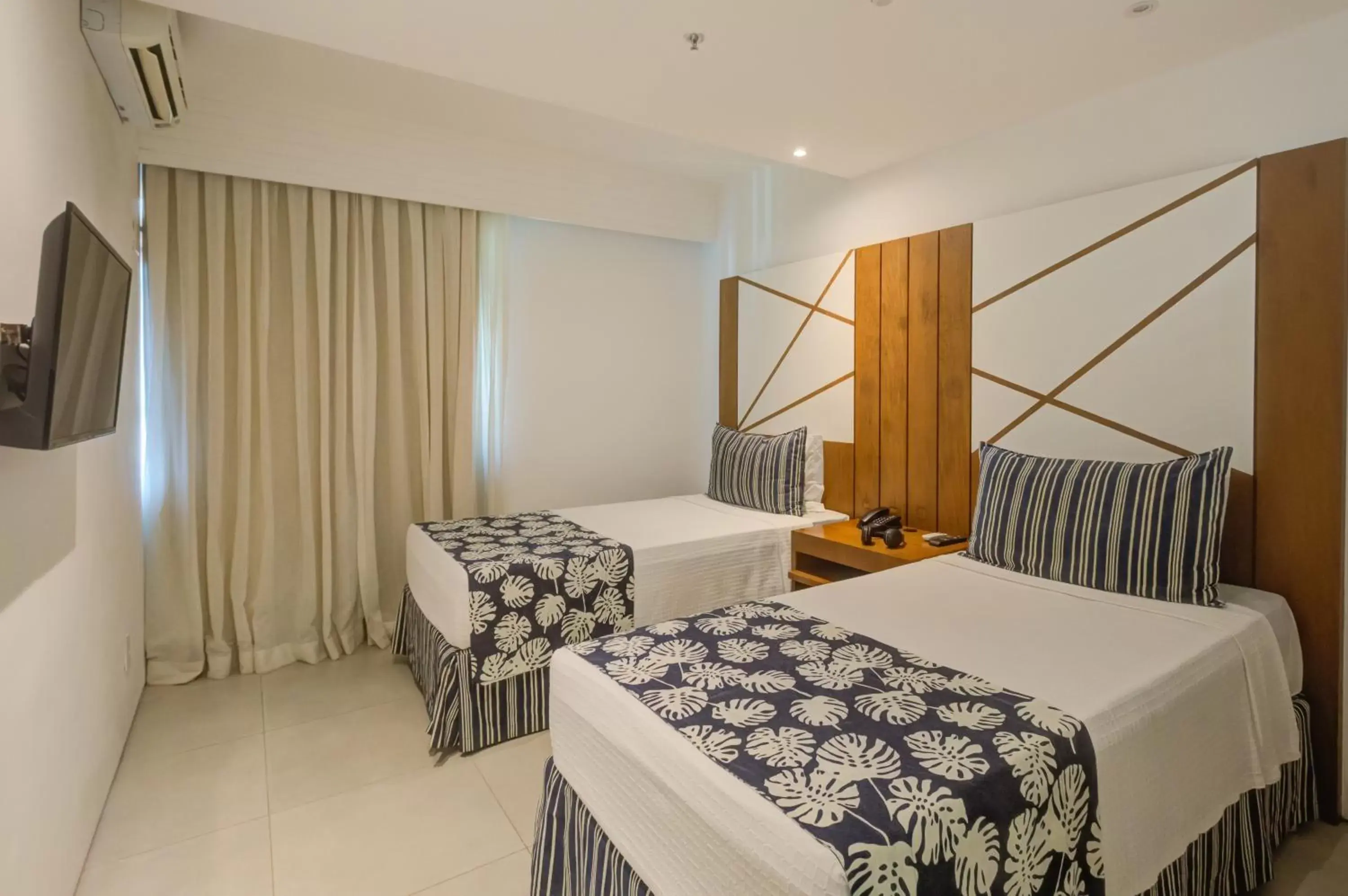 Bed in Rio Design Copacabana Hotel