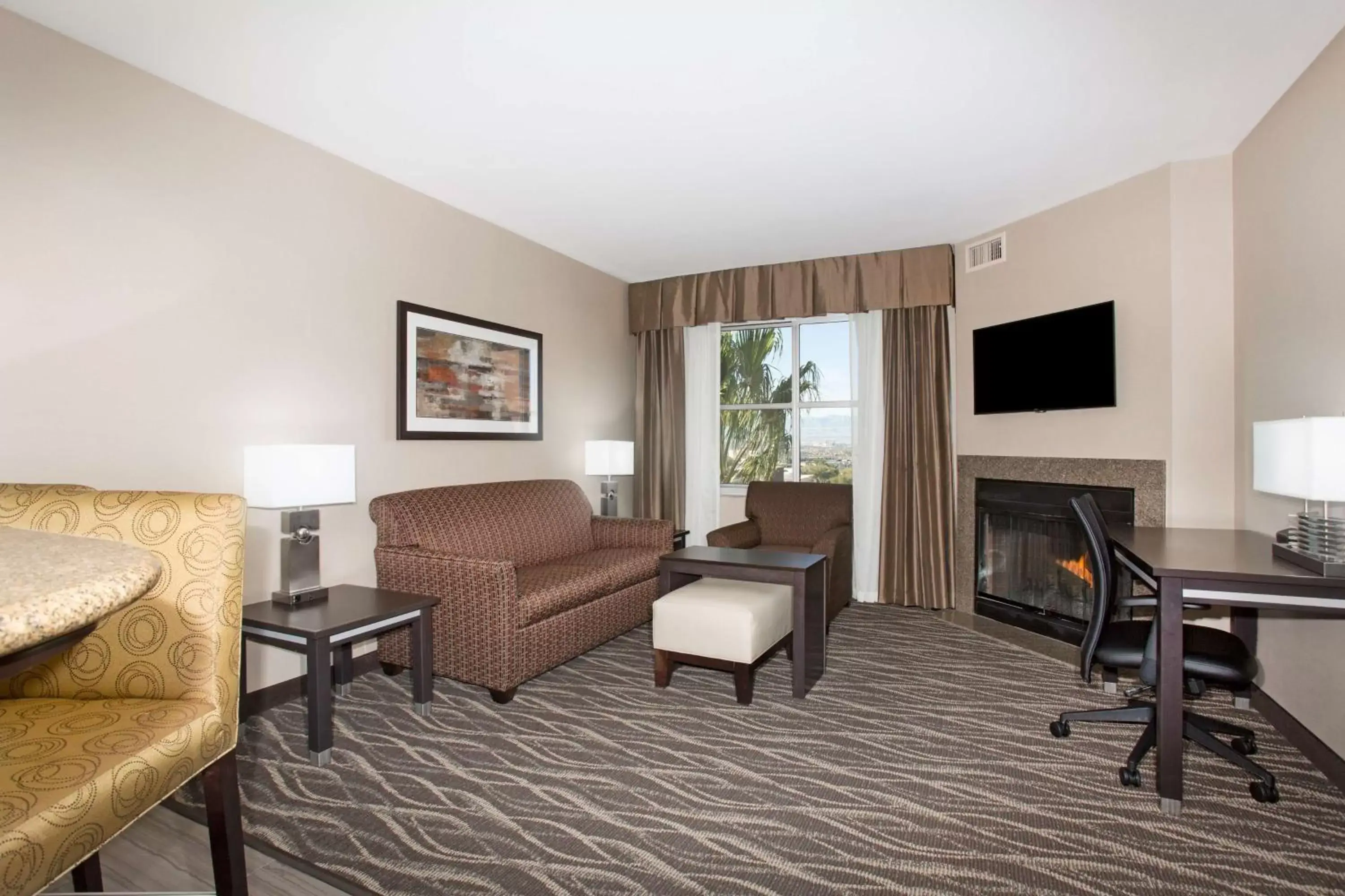 Living room, Seating Area in Homewood Suites by Hilton South Las Vegas