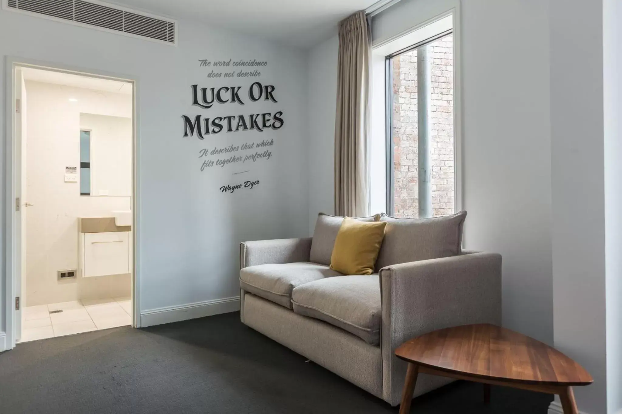 Seating Area in The Lucky Hotel