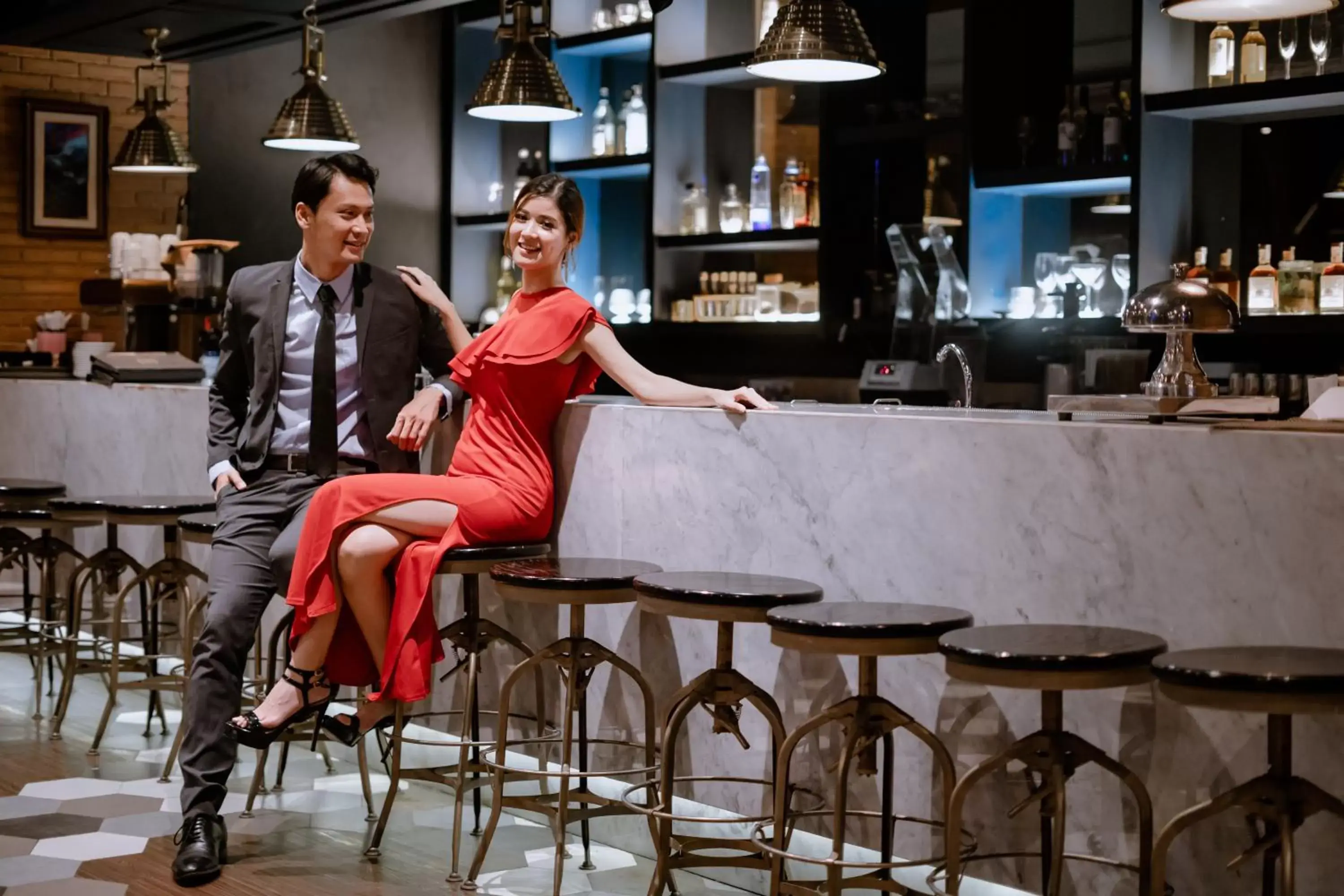 Lounge or bar in Antero Hotel Jababeka Cikarang Lounge or bar in Antero Hotel Jababeka Cikarang