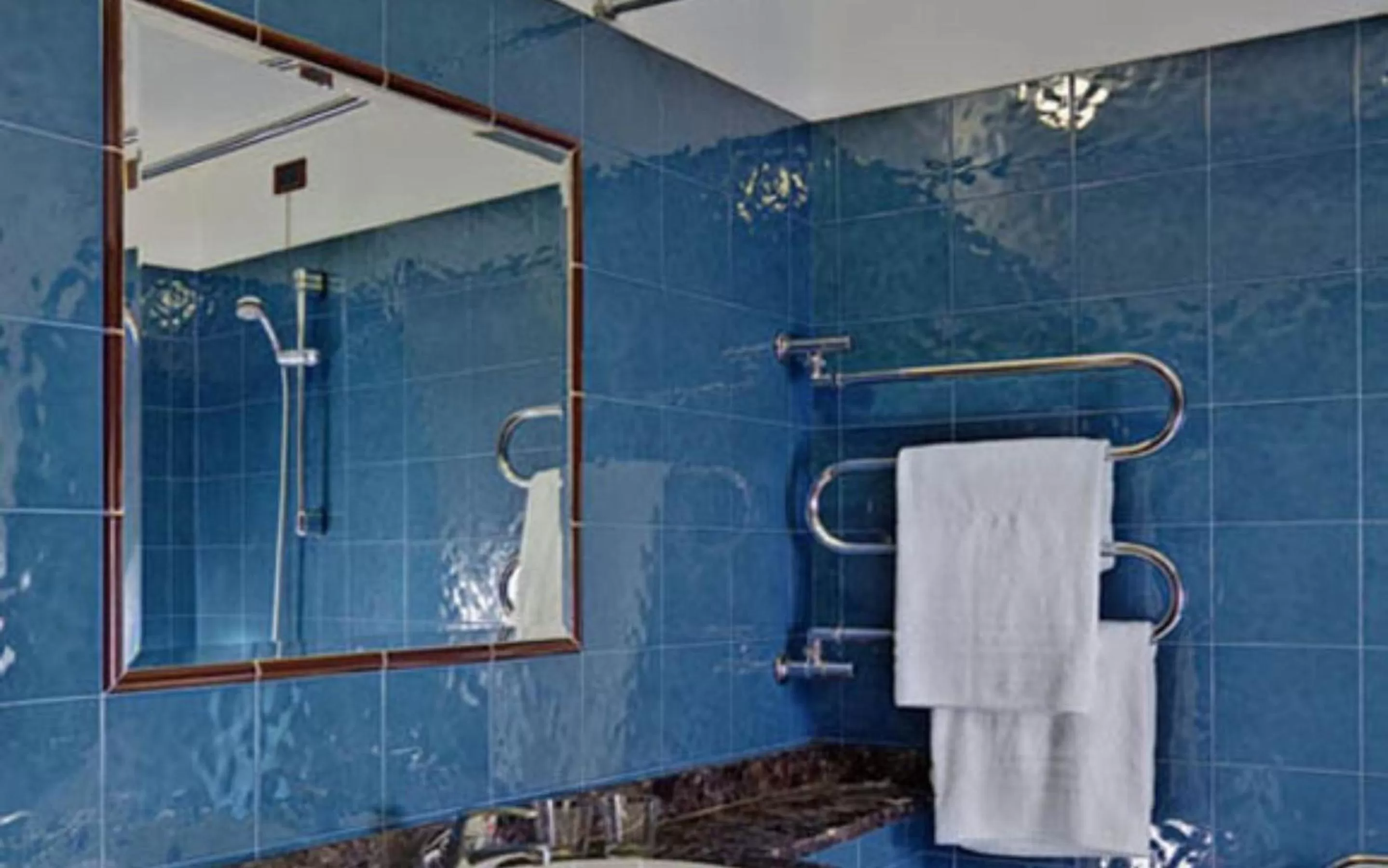 Bathroom in Corona D'Italia