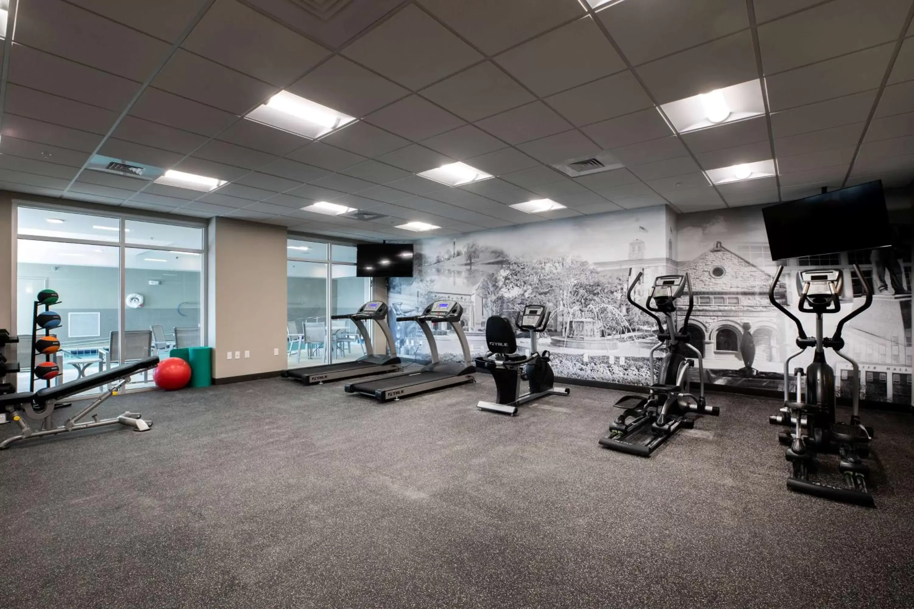 Fitness centre/facilities, Fitness Center/Facilities in StoneHill Lawrence, Trademark Collection by Wyndham