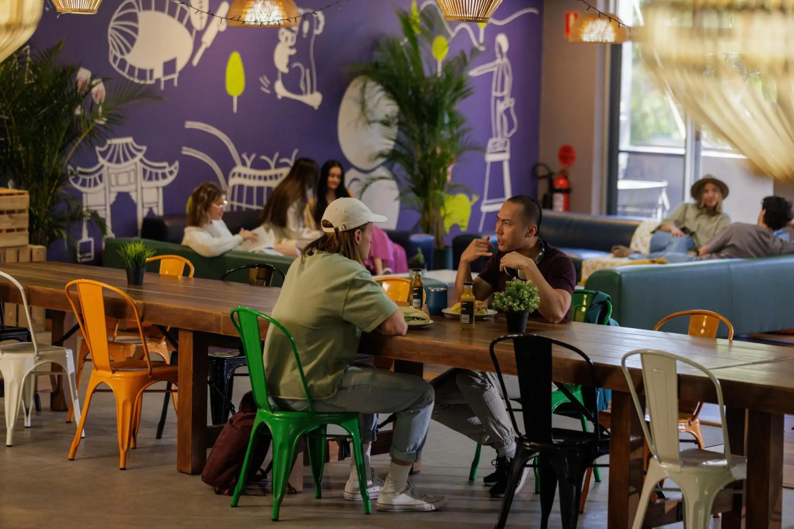 Dining area, Restaurant/Places to Eat in Adelaide Central YHA