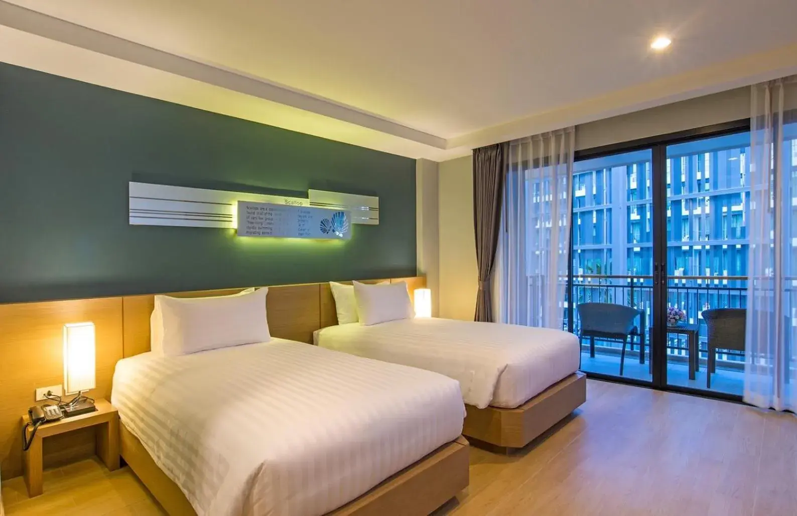 Bed in AVA SEA Resort Ao Nang Beach-SHA Extra Plus