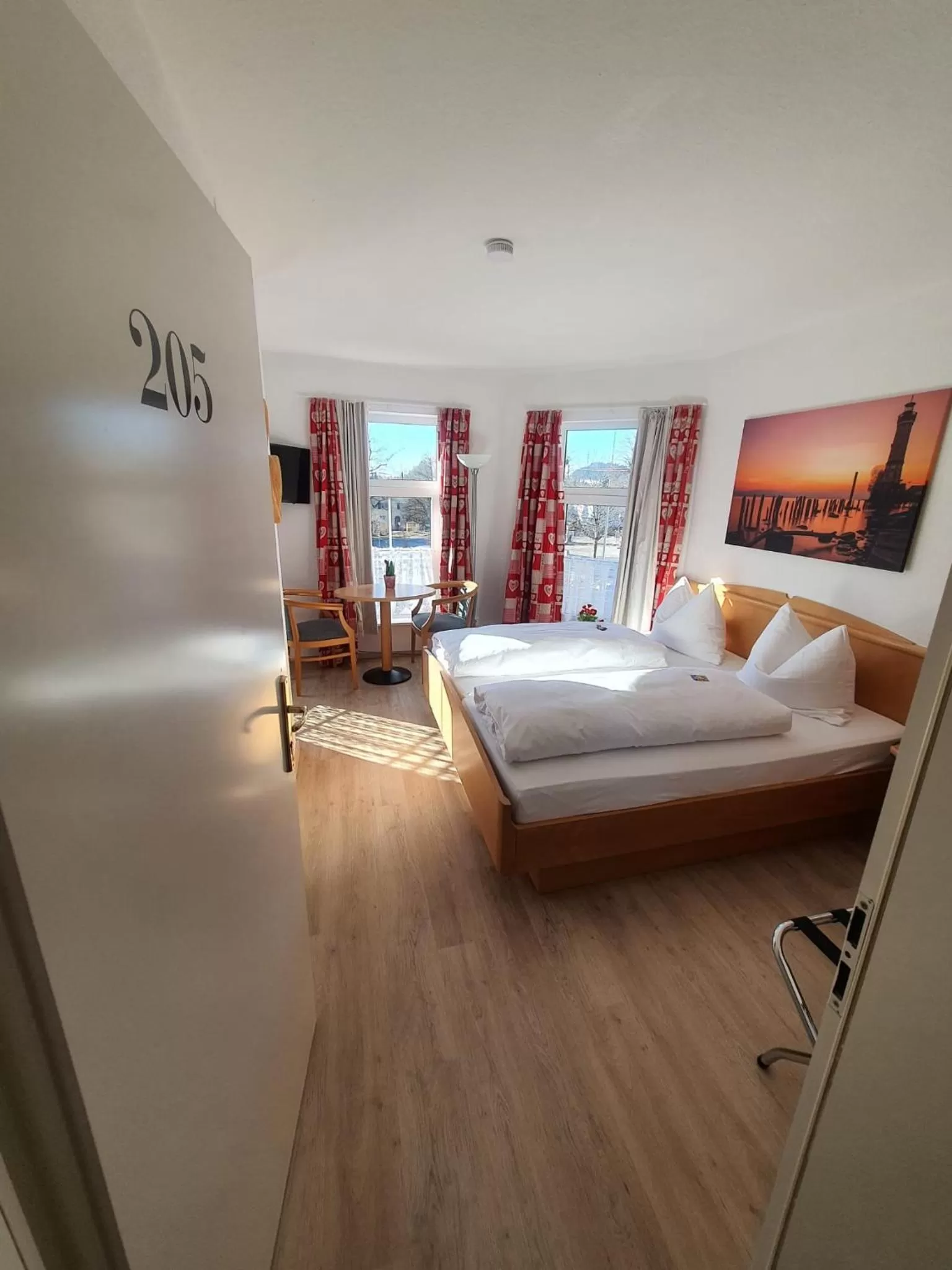 Bed in Hotel Oberwirt Wangen