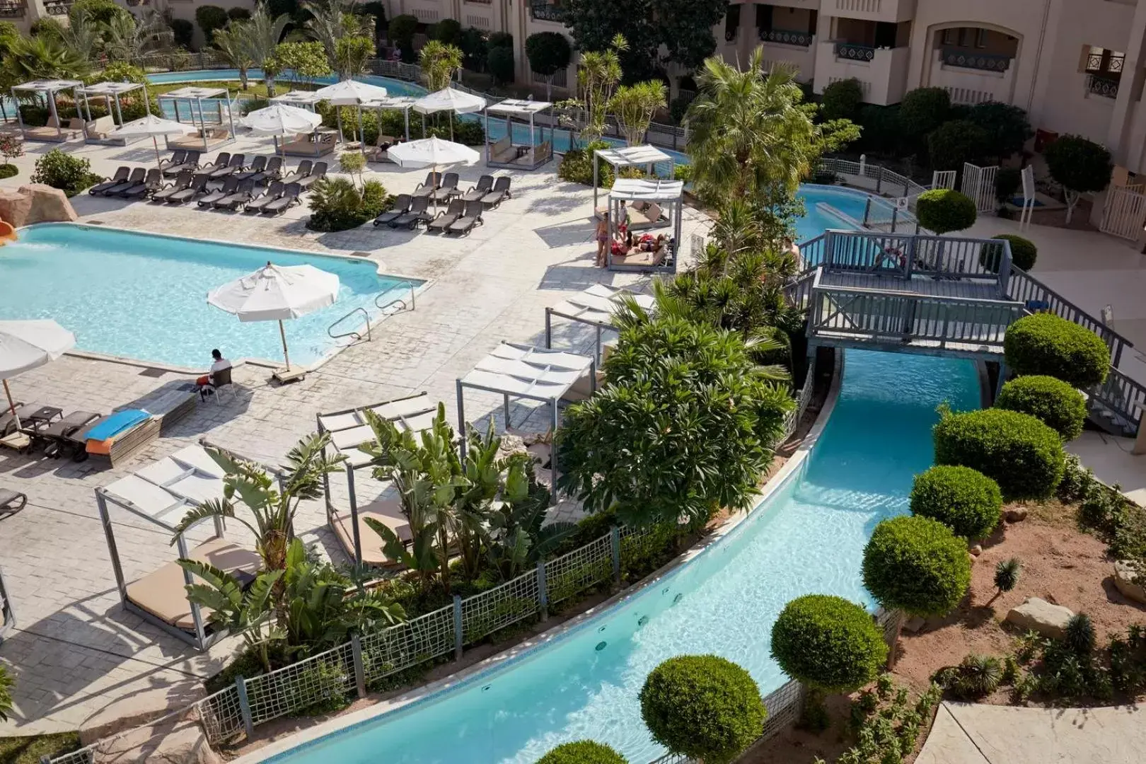 Pool View in Coral Sea Waterworld Sharm El Sheikh