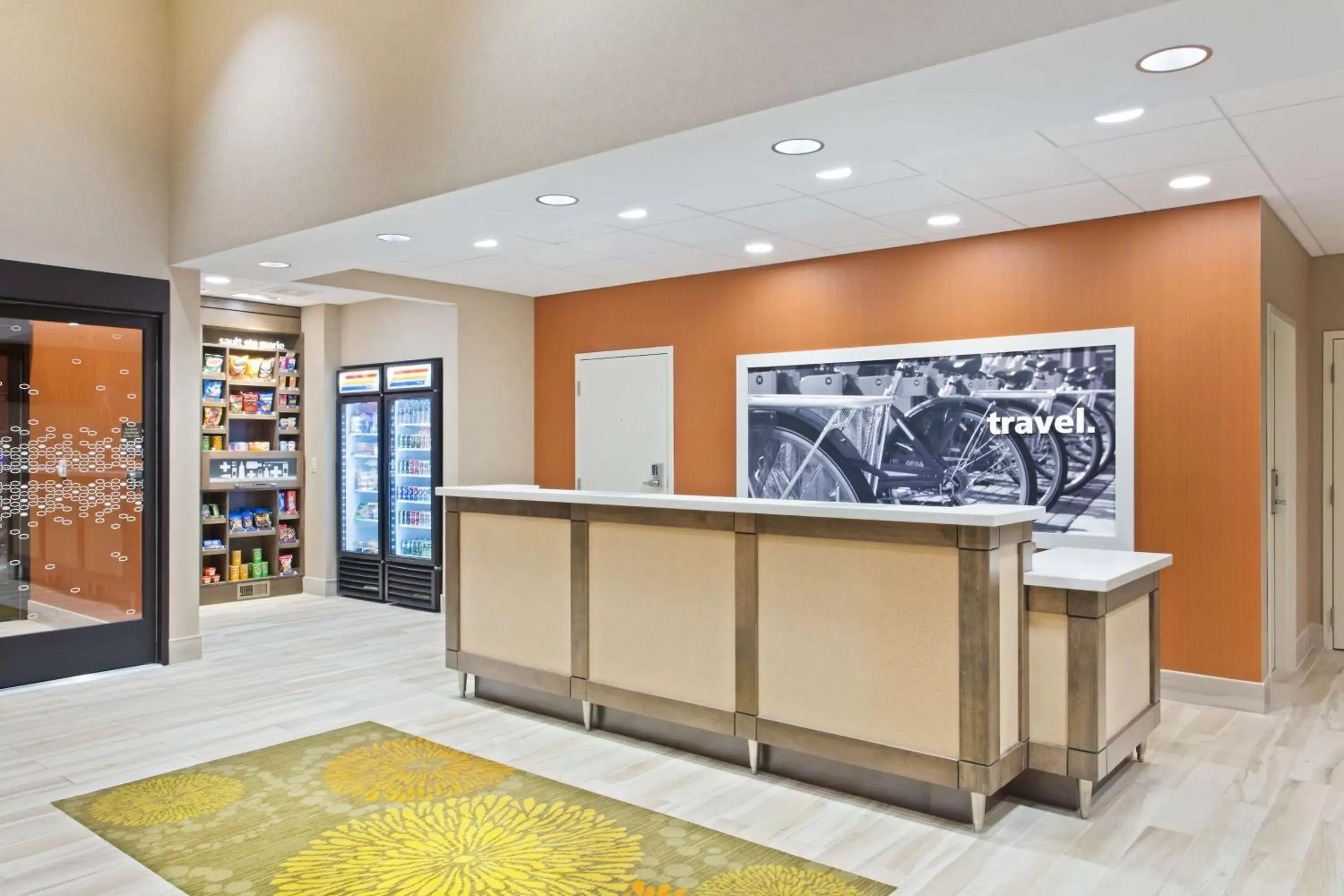 Lobby or reception, Lobby/Reception in Hampton Inn Sault Ste Marie, MI