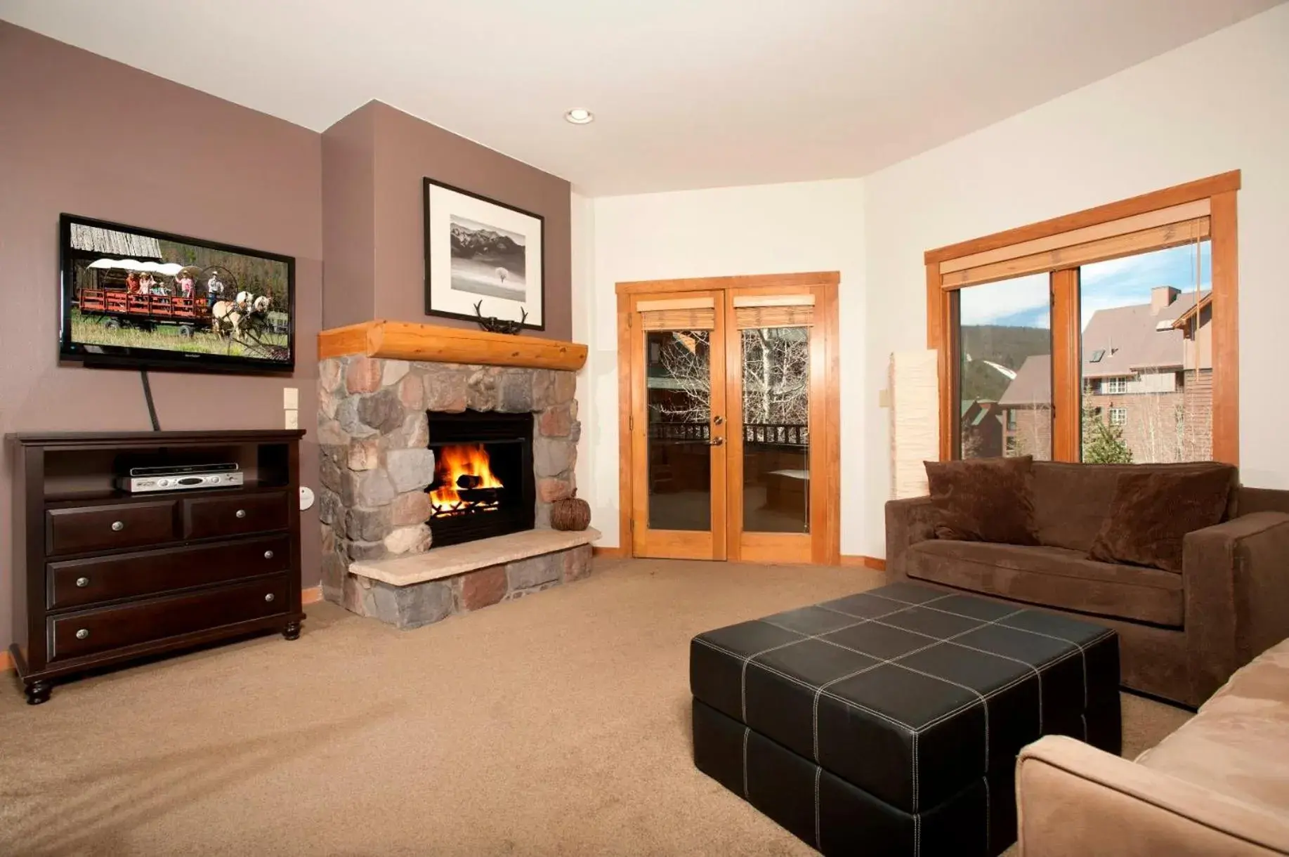 Living room, Seating Area in River Run Village by Keystone Resort