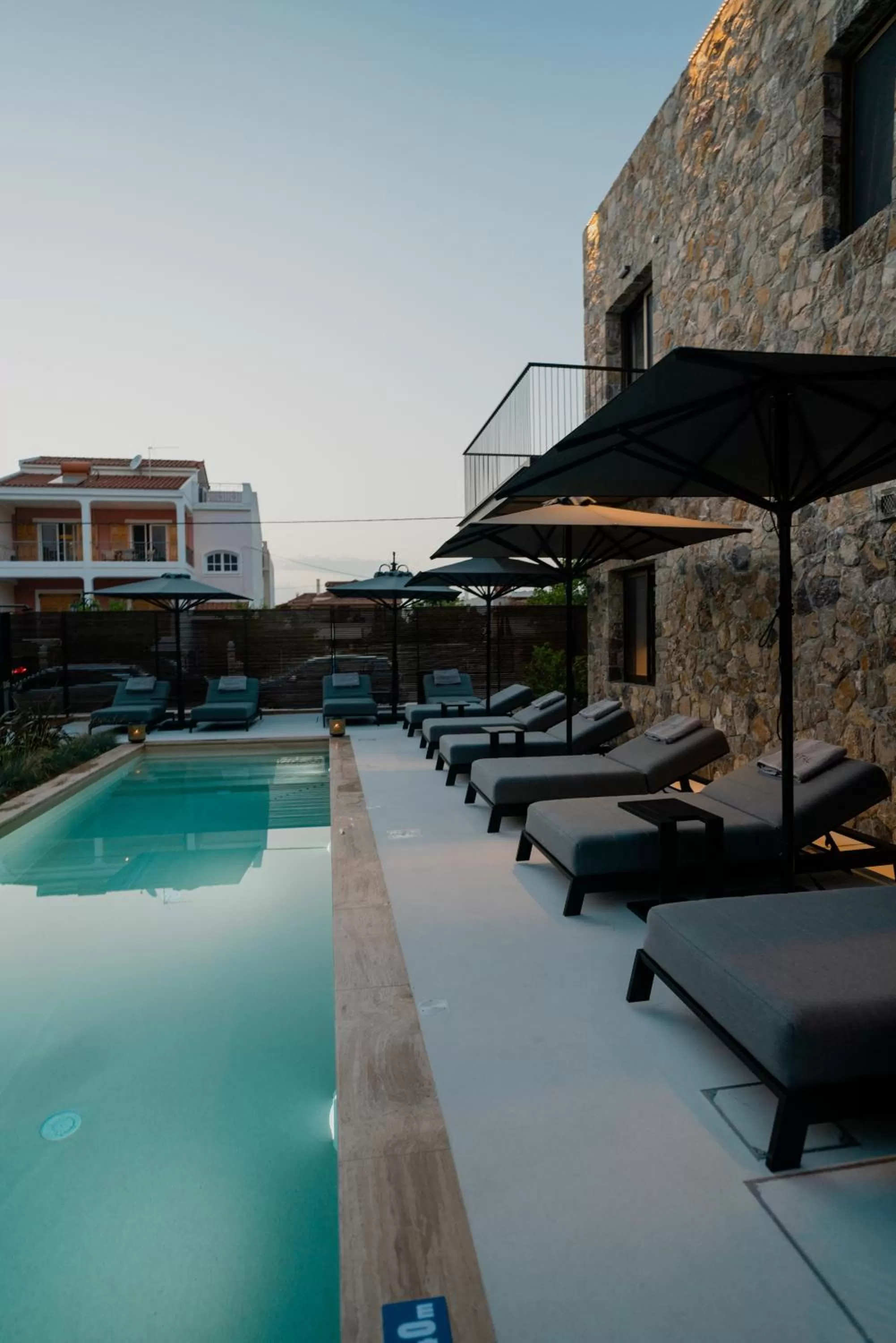 Swimming pool in Capital Luxury Suites