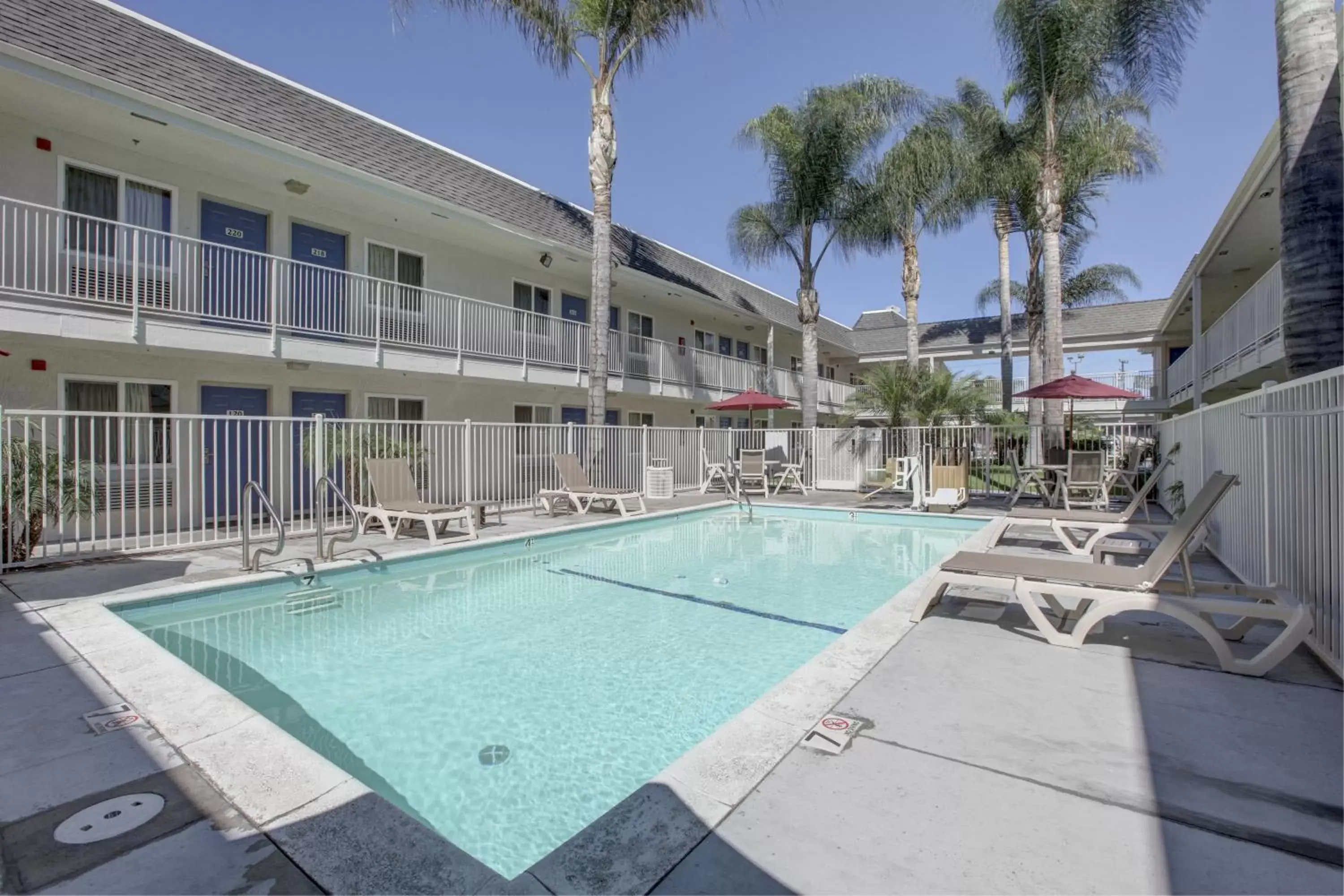 Facade/entrance, Property Building in Motel 6-Westminster, CA - North