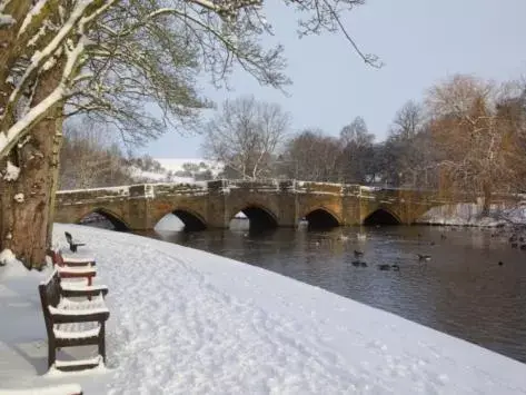 Nearby landmark, Winter in Castle Inn by Greene King Inns