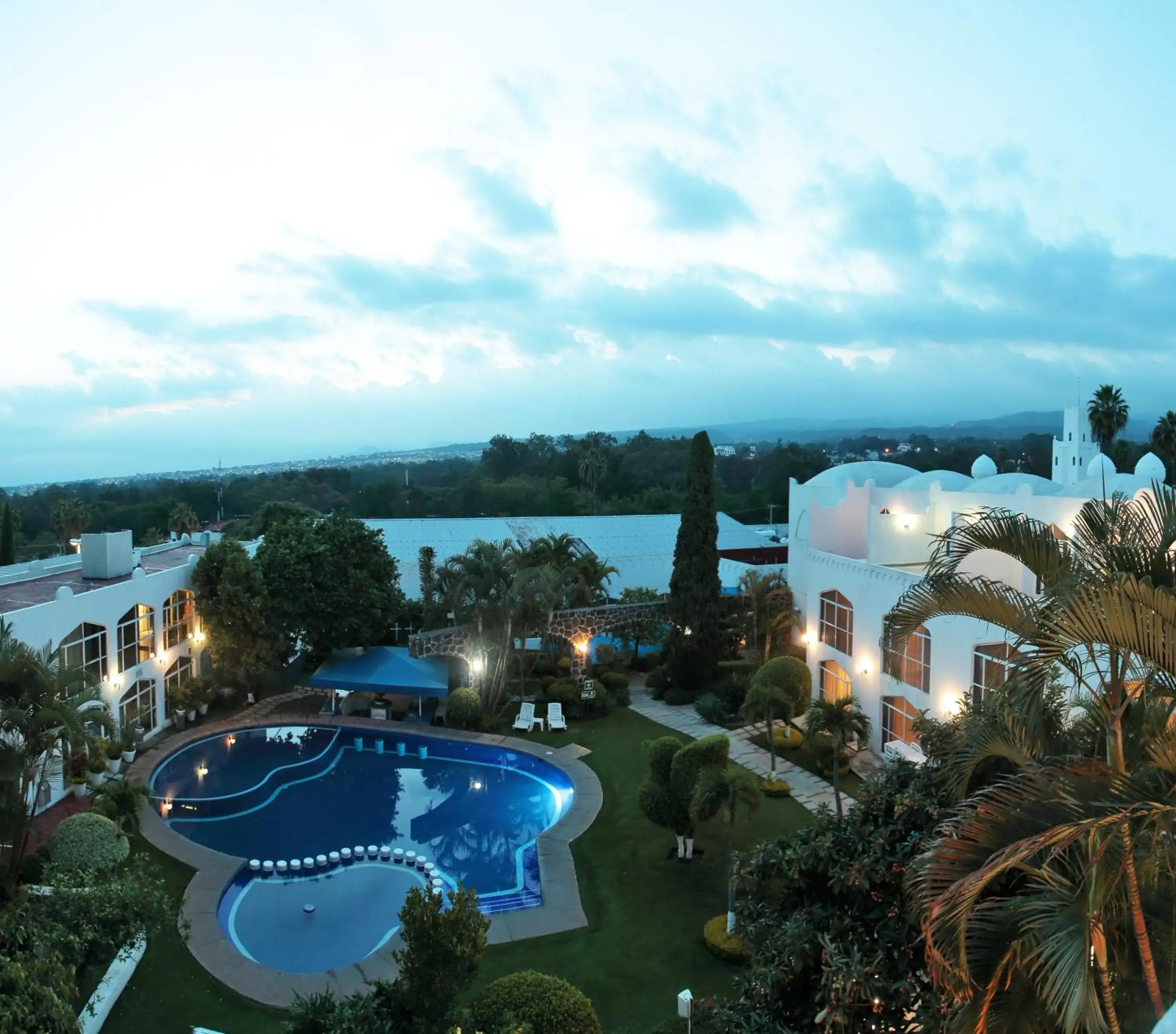 View (from property/room), Pool View in Villa Bejar Cuernavaca