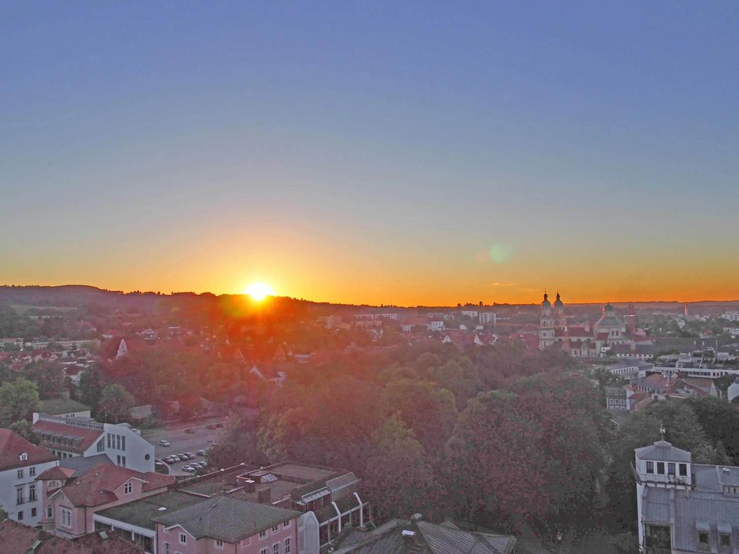 Property building, Sunrise/Sunset in MY Parkhotel