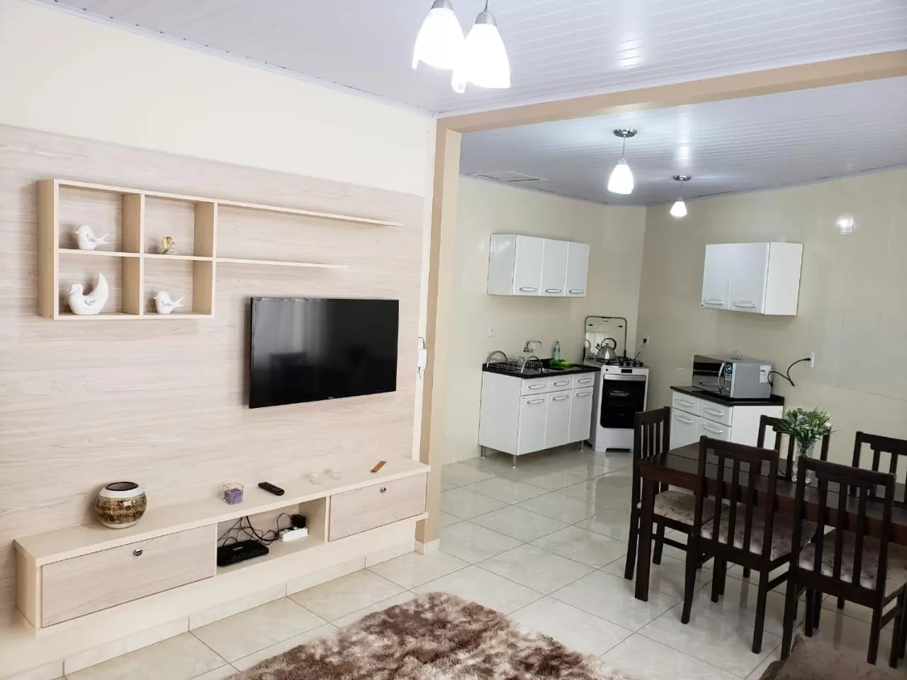 TV and multimedia, TV/Entertainment Center in Felipe Family Houses - Casas de temporada