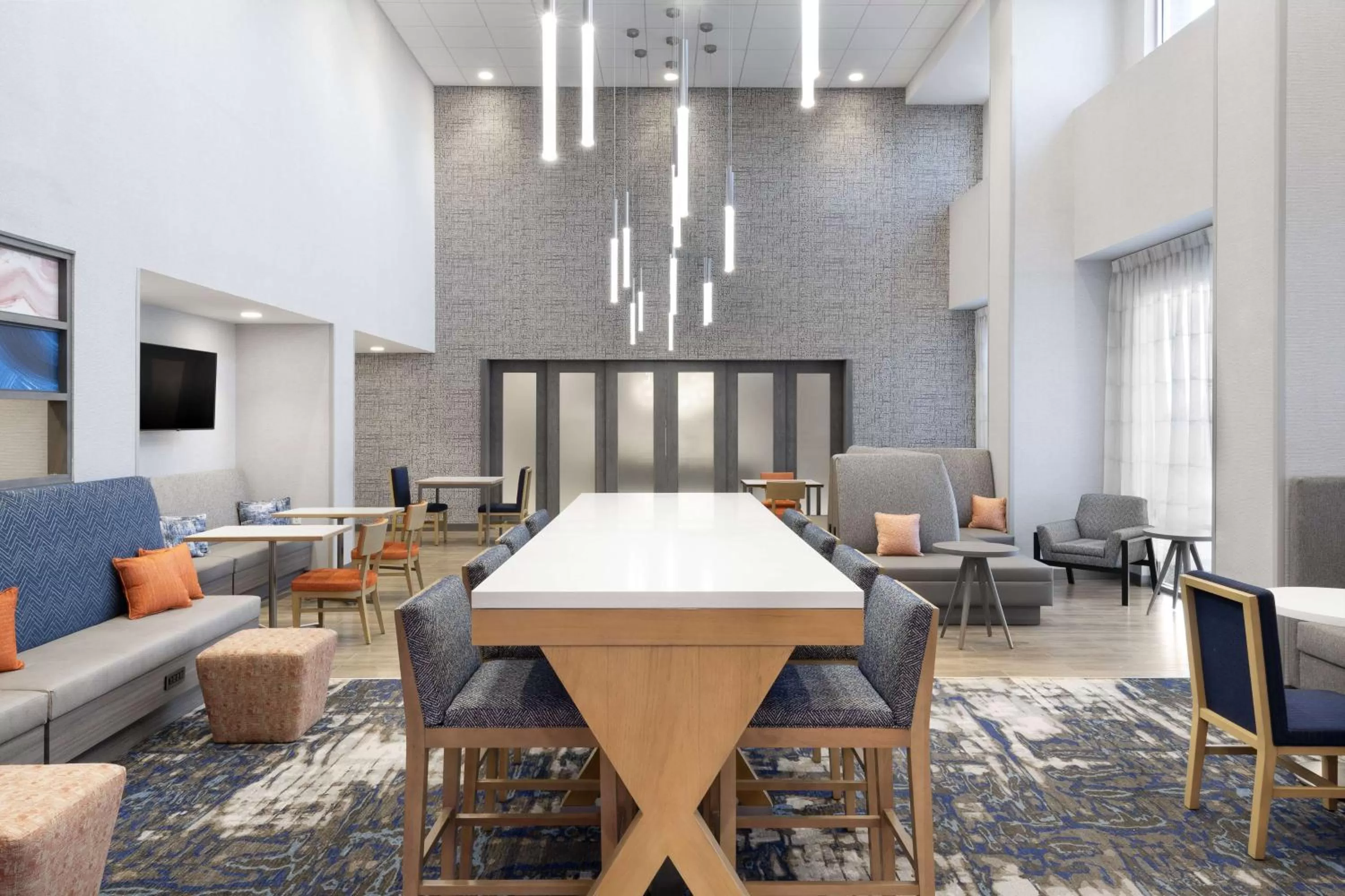 Lobby or reception in Hampton Inn & Suites St Charles Old Town Area, Mo