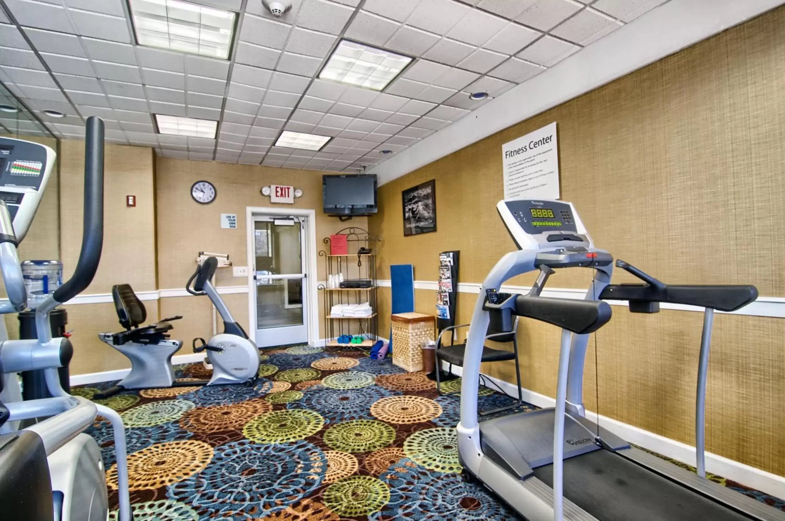 Fitness centre/facilities, Fitness Center/Facilities in Holiday Inn Express Detroit-Birmingham, an IHG Hotel