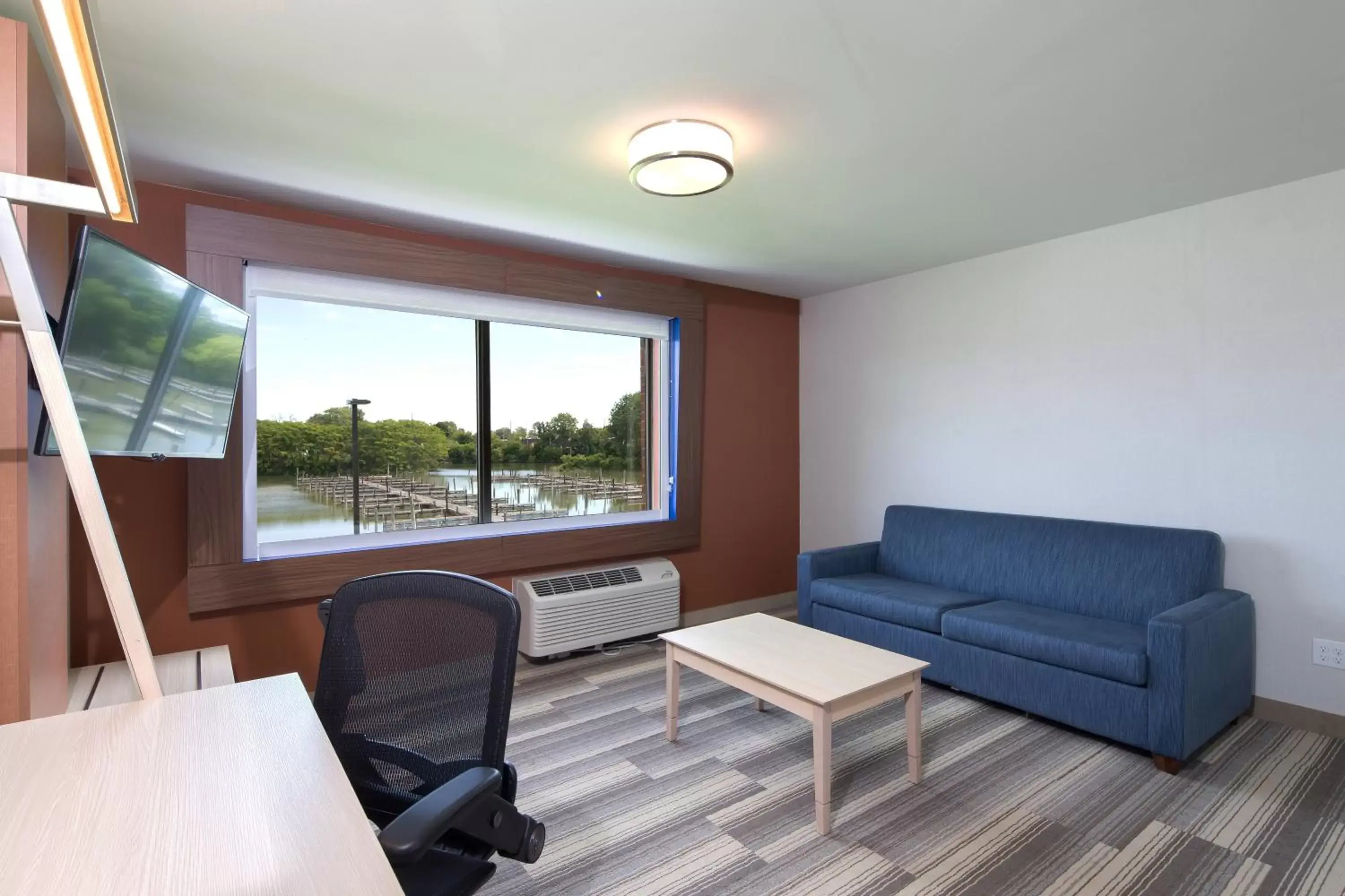 Photo of the whole room, Seating Area in Holiday Inn Express & Suites Port Huron, an IHG Hotel