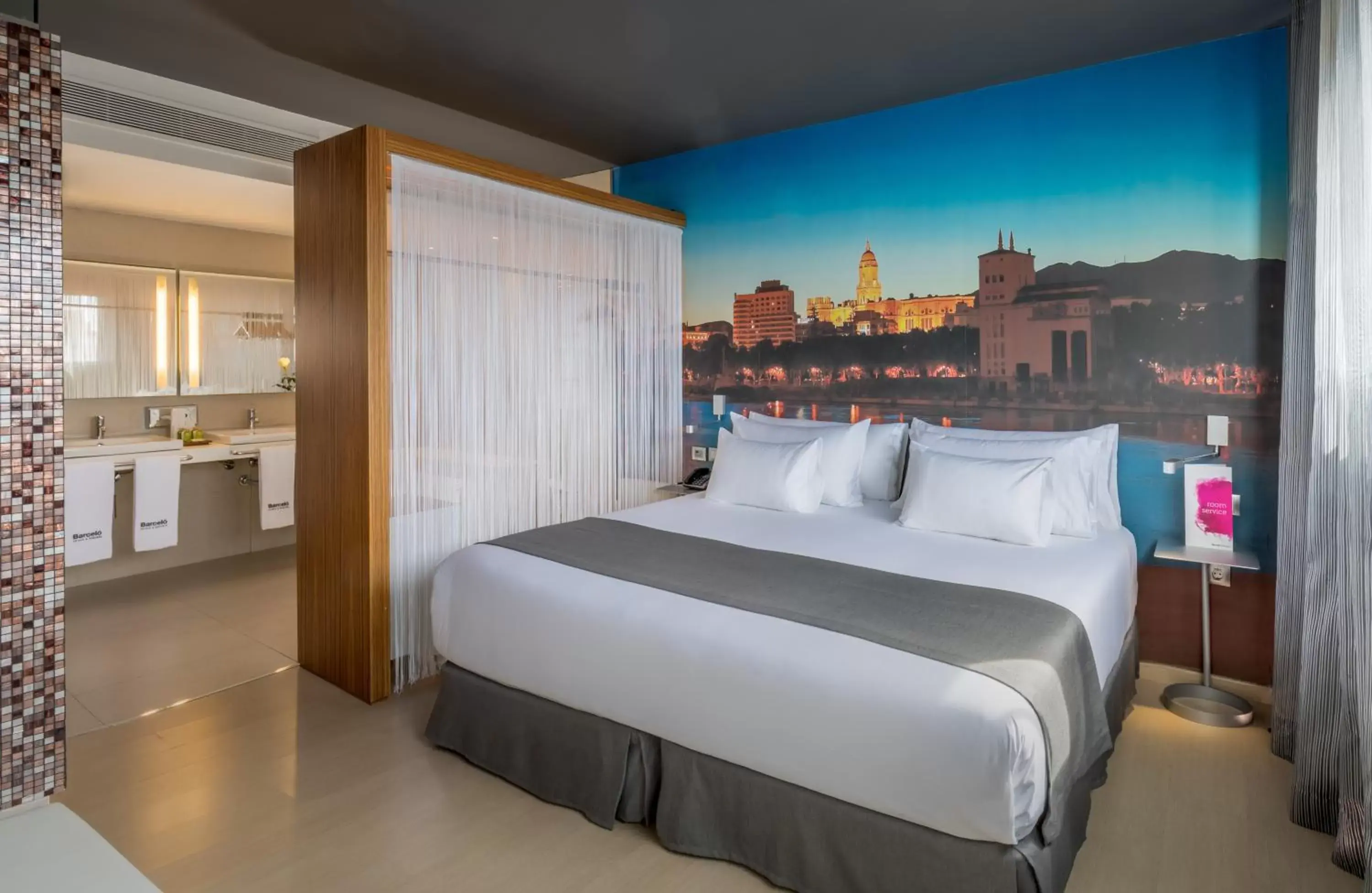 Photo of the whole room, Bed in Barceló Malaga