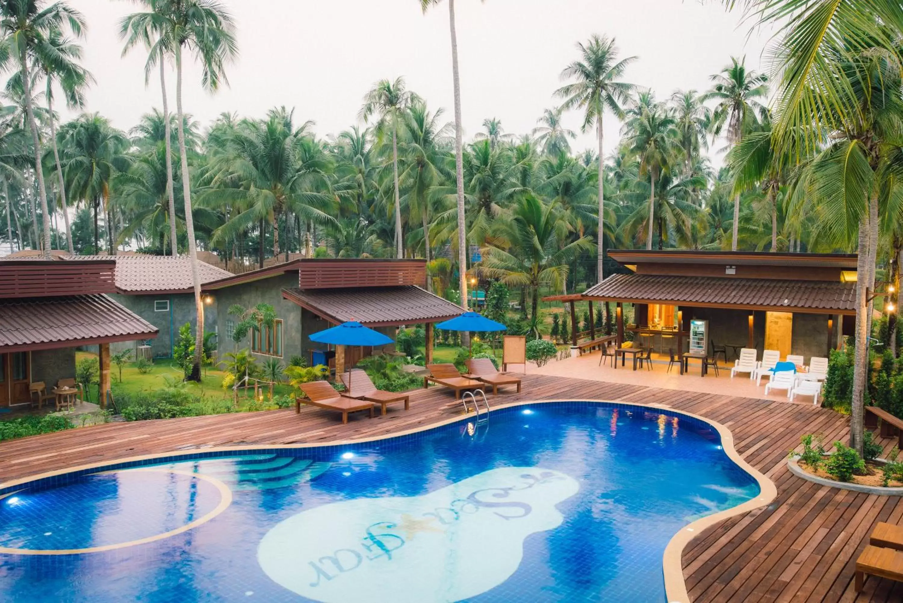 Decorative detail, Swimming Pool in Seafar Resort