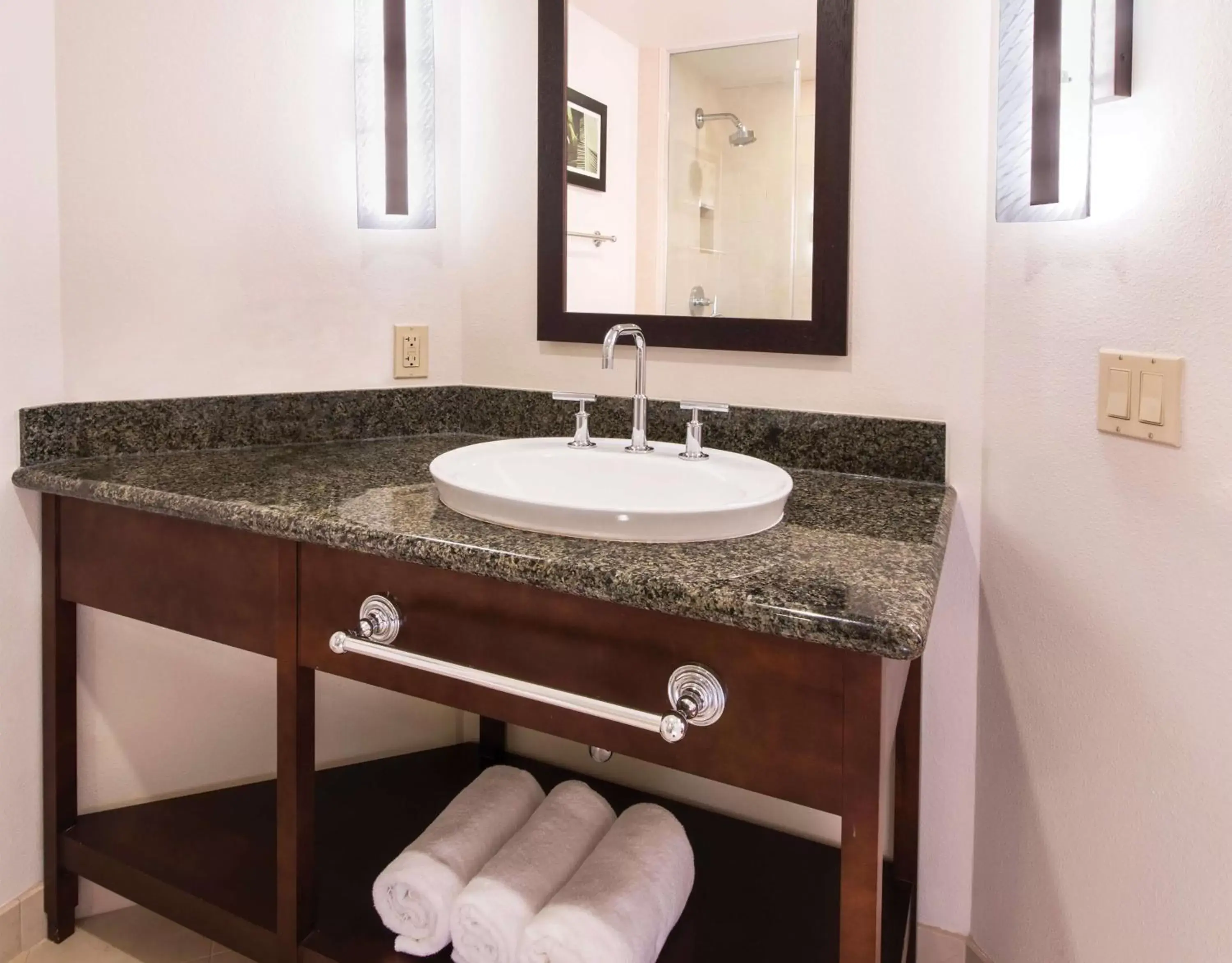 Bathroom in Hilton Grand Vacations Club Kohala Suites Waikoloa