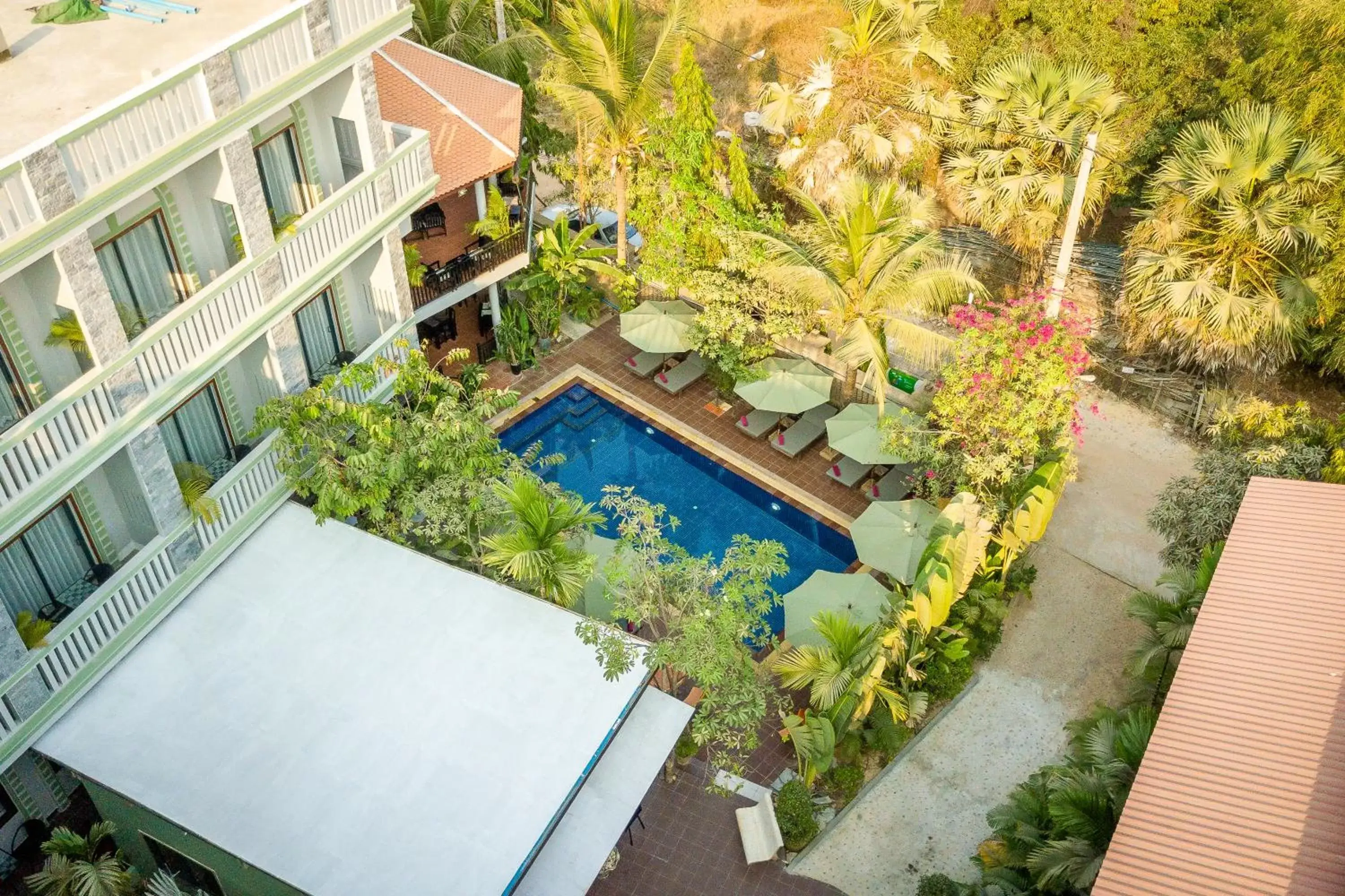 View (from property/room), Pool View in Reveal Angkor Hotel