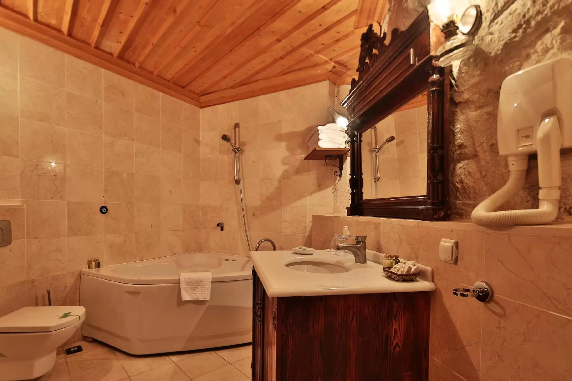 Shower, Bathroom in Cappadocia Cave Suites