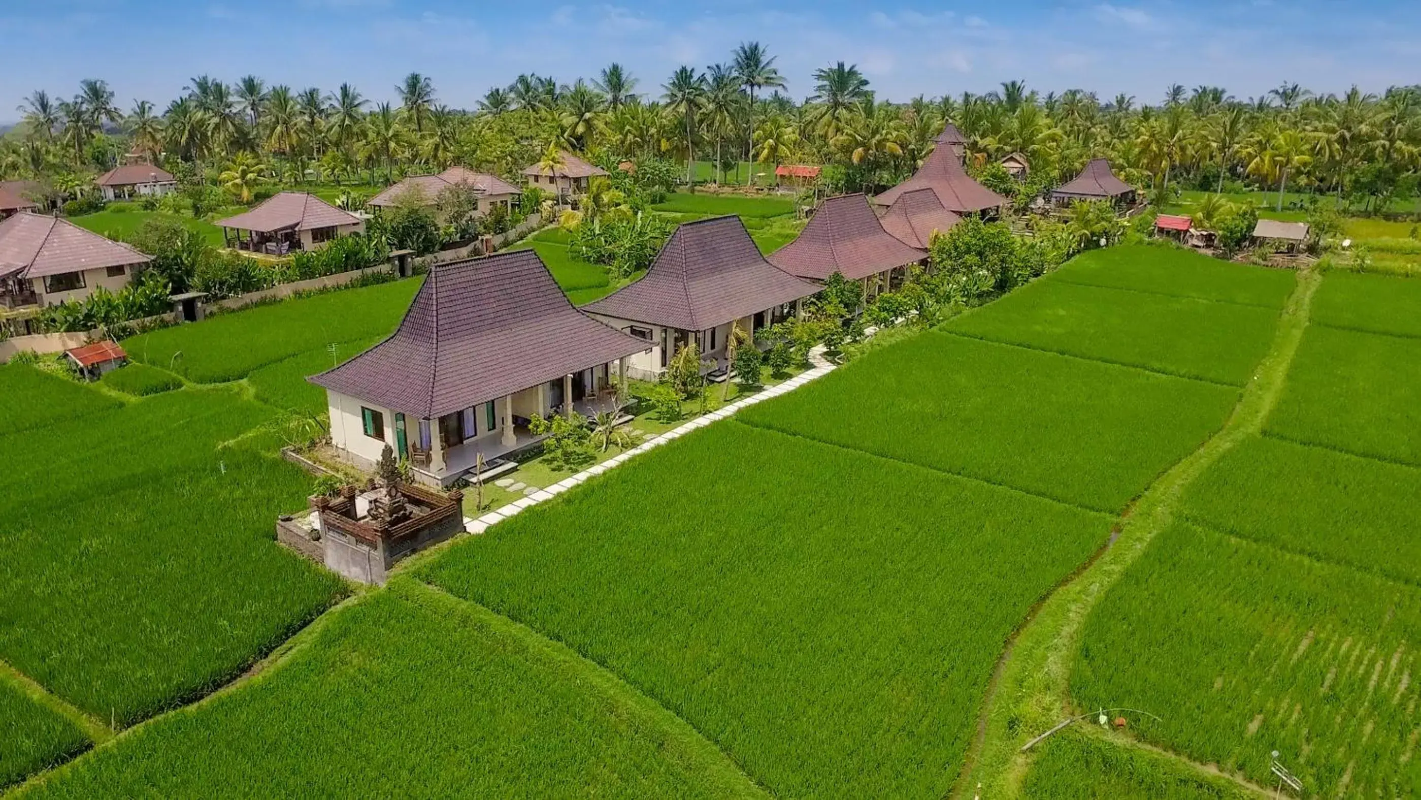 Property building, Bird's-eye View in Masia Villa