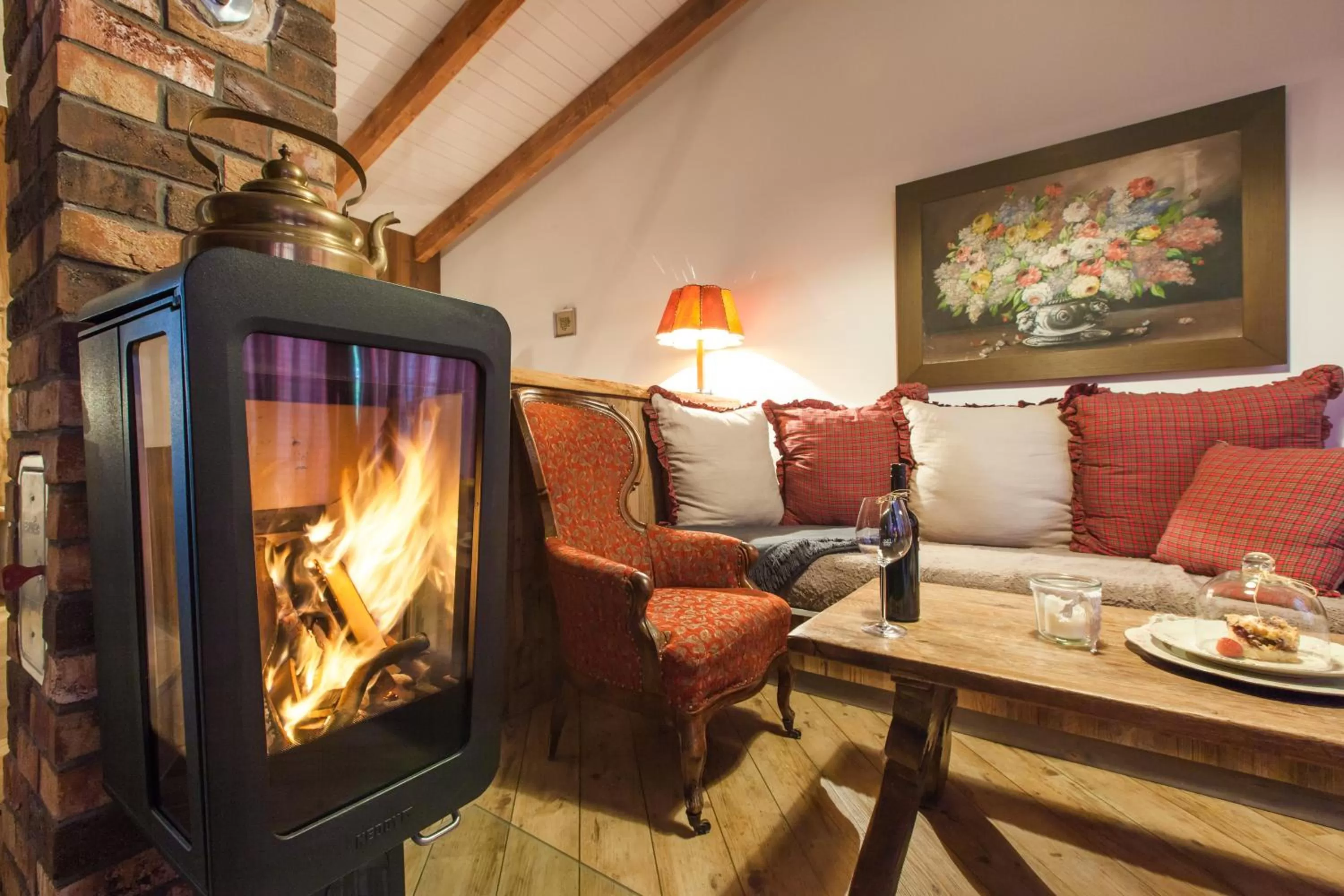 Living room, Seating Area in Weißt Du noch - Gästehäuser & Suiten