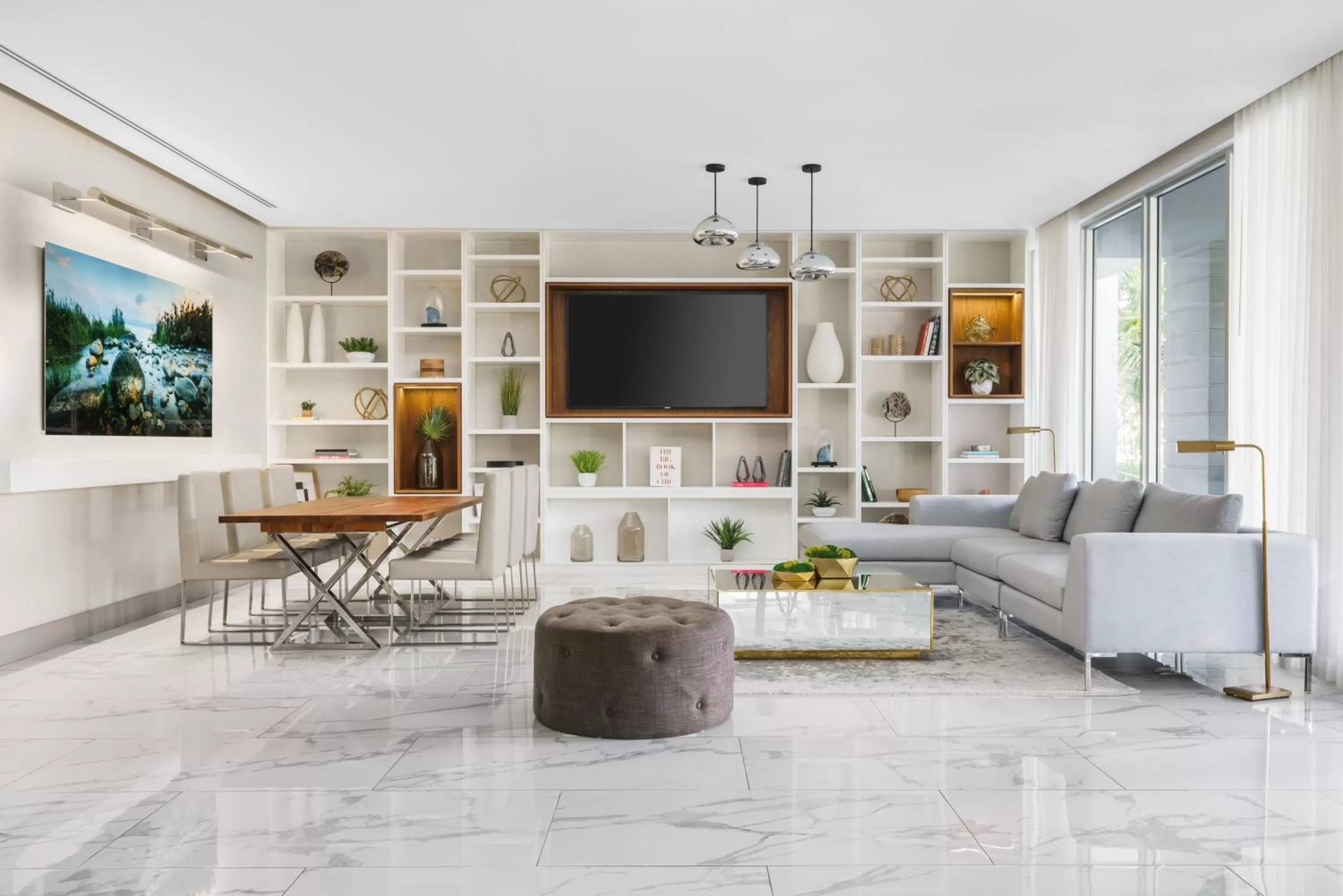 Lobby or reception in The Altair Bay Harbor Hotel