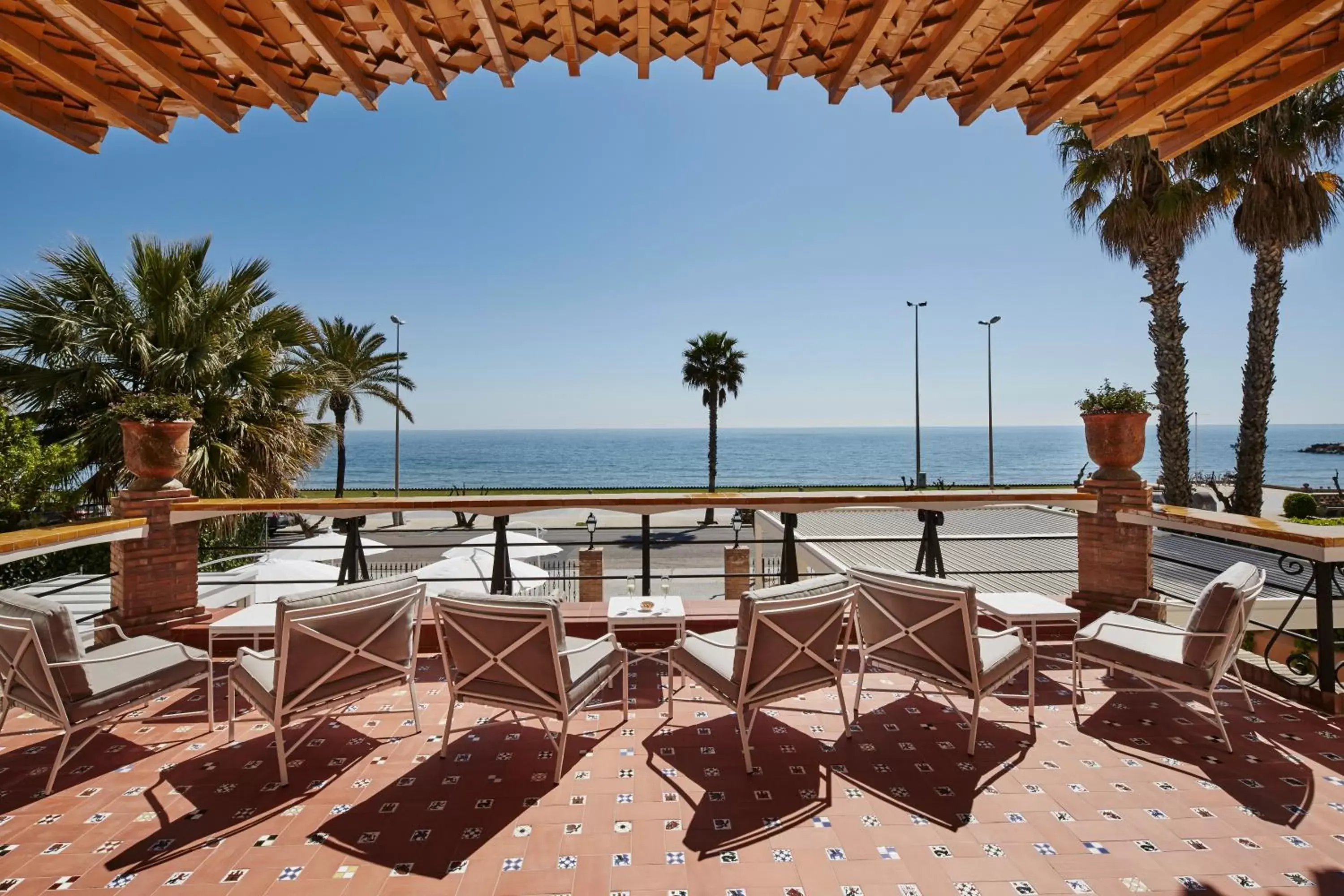 Balcony/Terrace in Hotel Casa Vilella 4* Sup