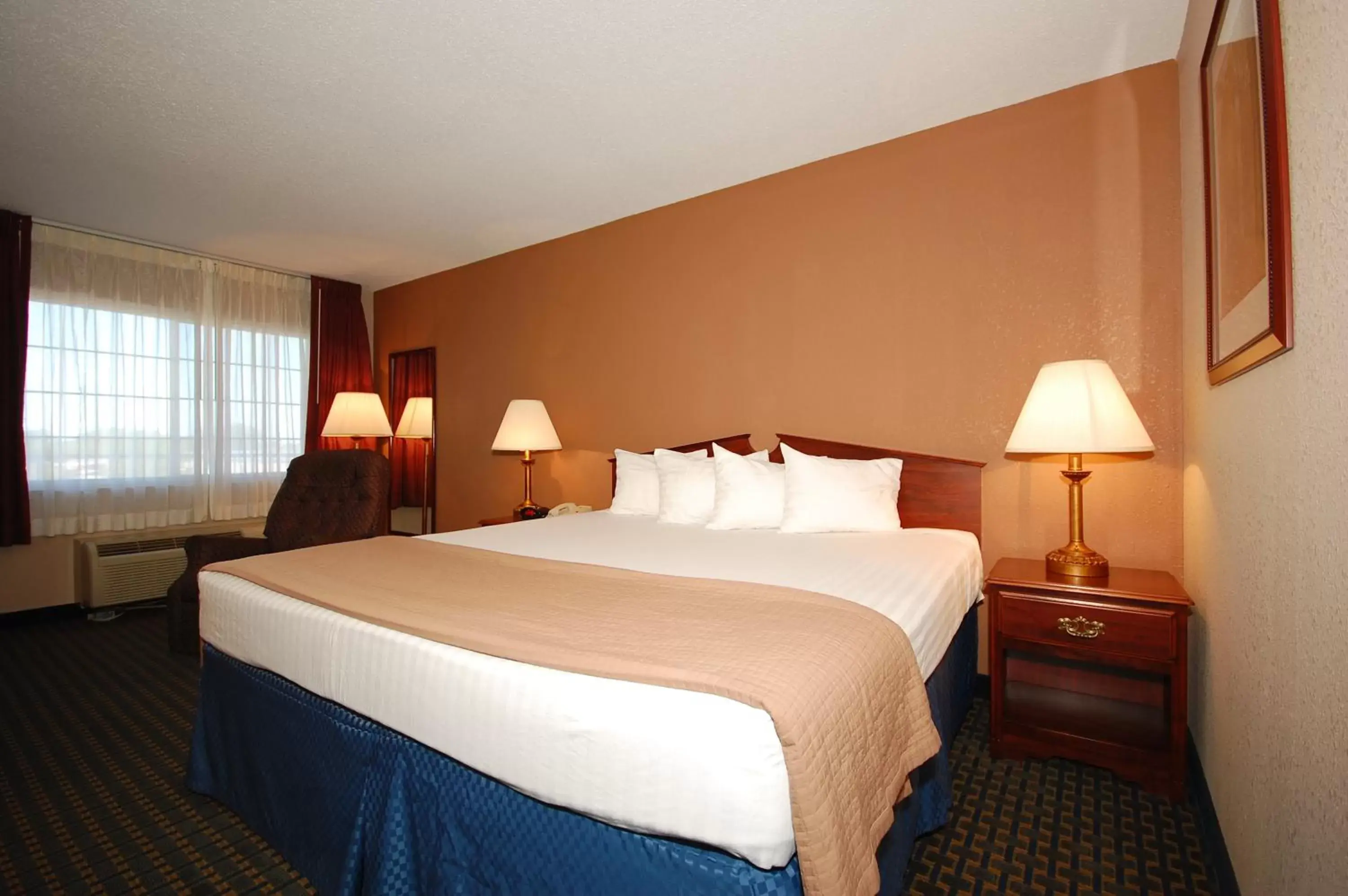 Photo of the whole room, Bed in Magnuson Hotel Red Baron