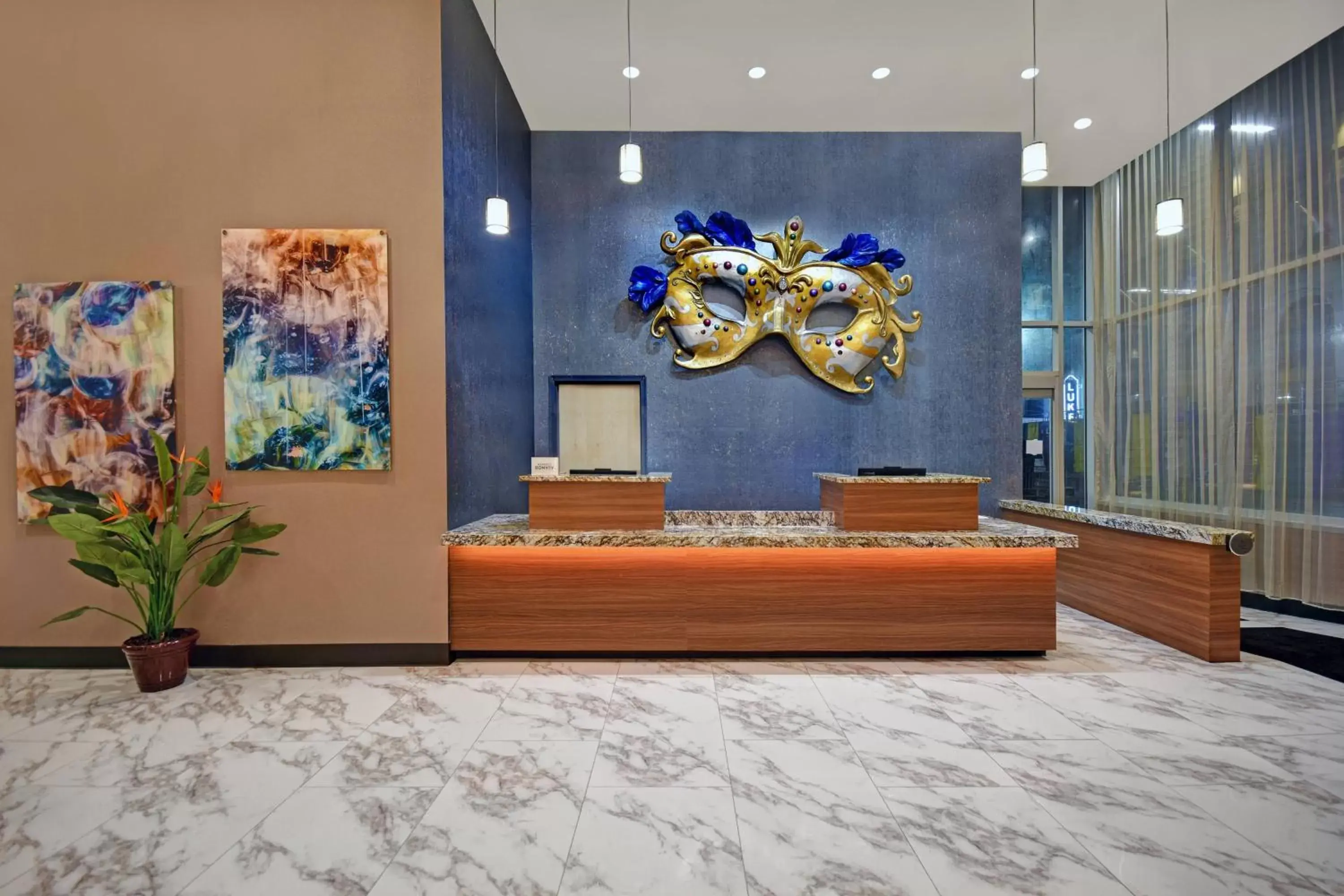 Lobby or reception, Lobby/Reception in Residence Inn by Marriott New Orleans French Quarter Area/Cen B