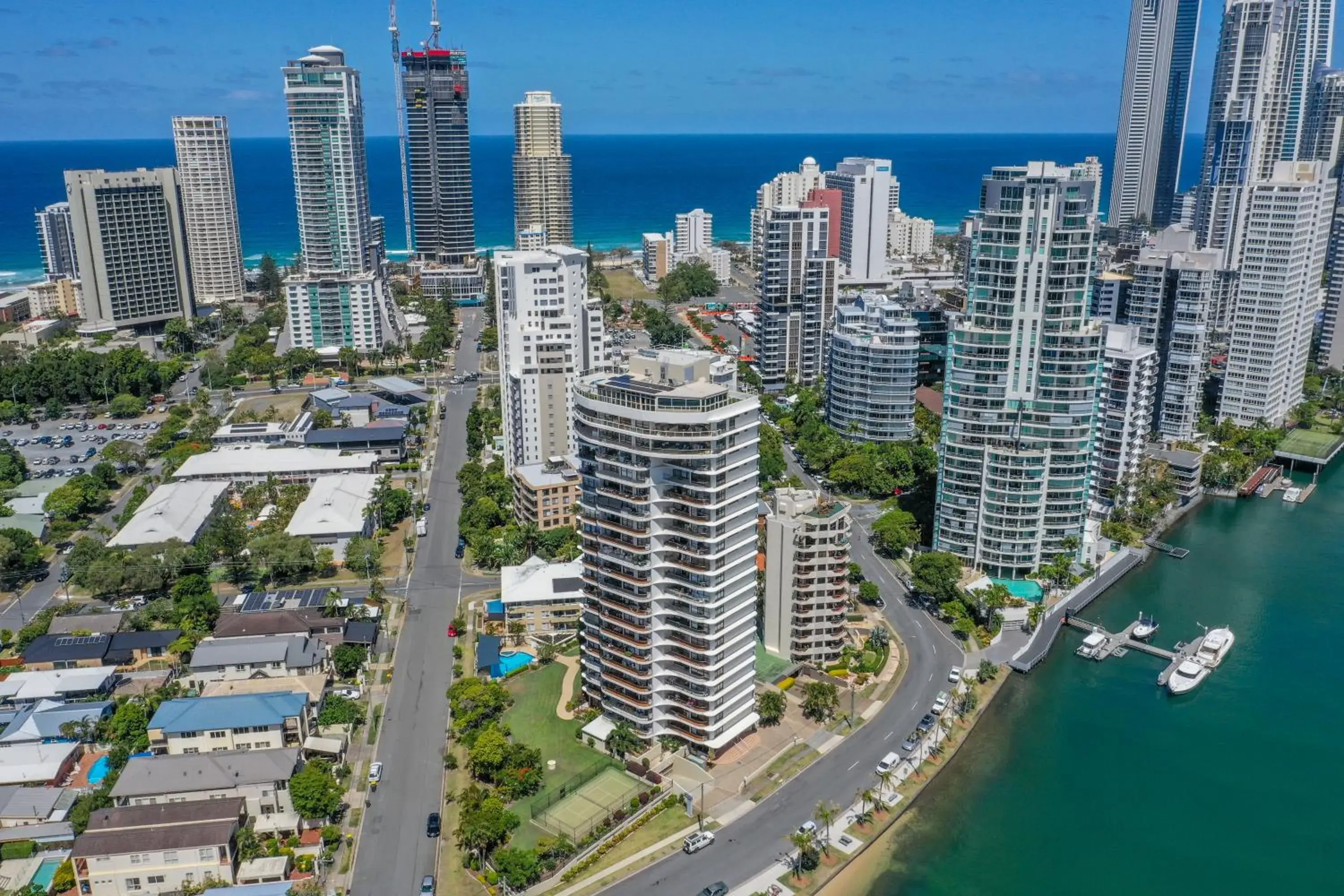 City view, Bird's-eye View in Spectrum Holiday Apartments