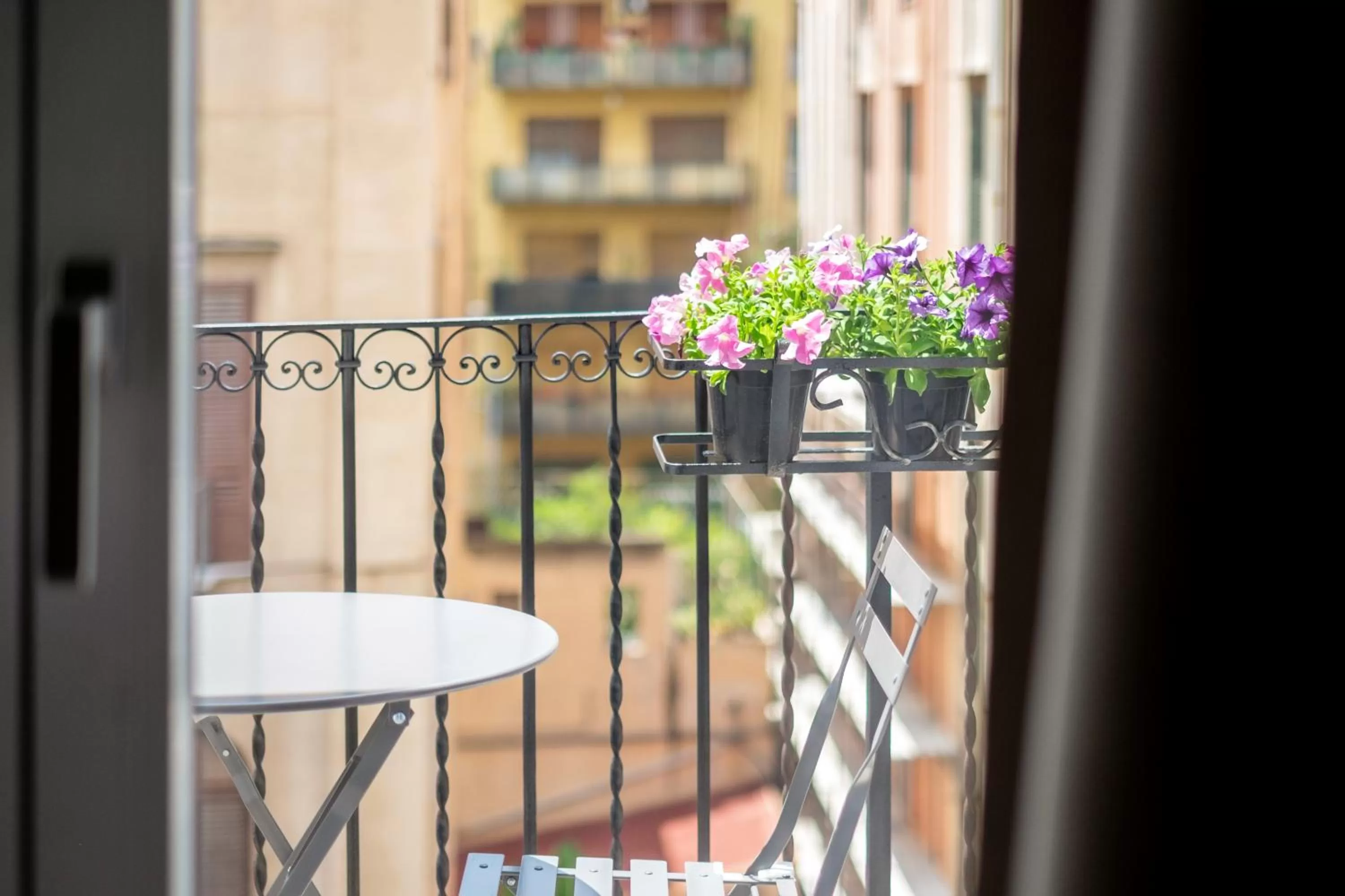 Balcony/Terrace in Mori's b&b