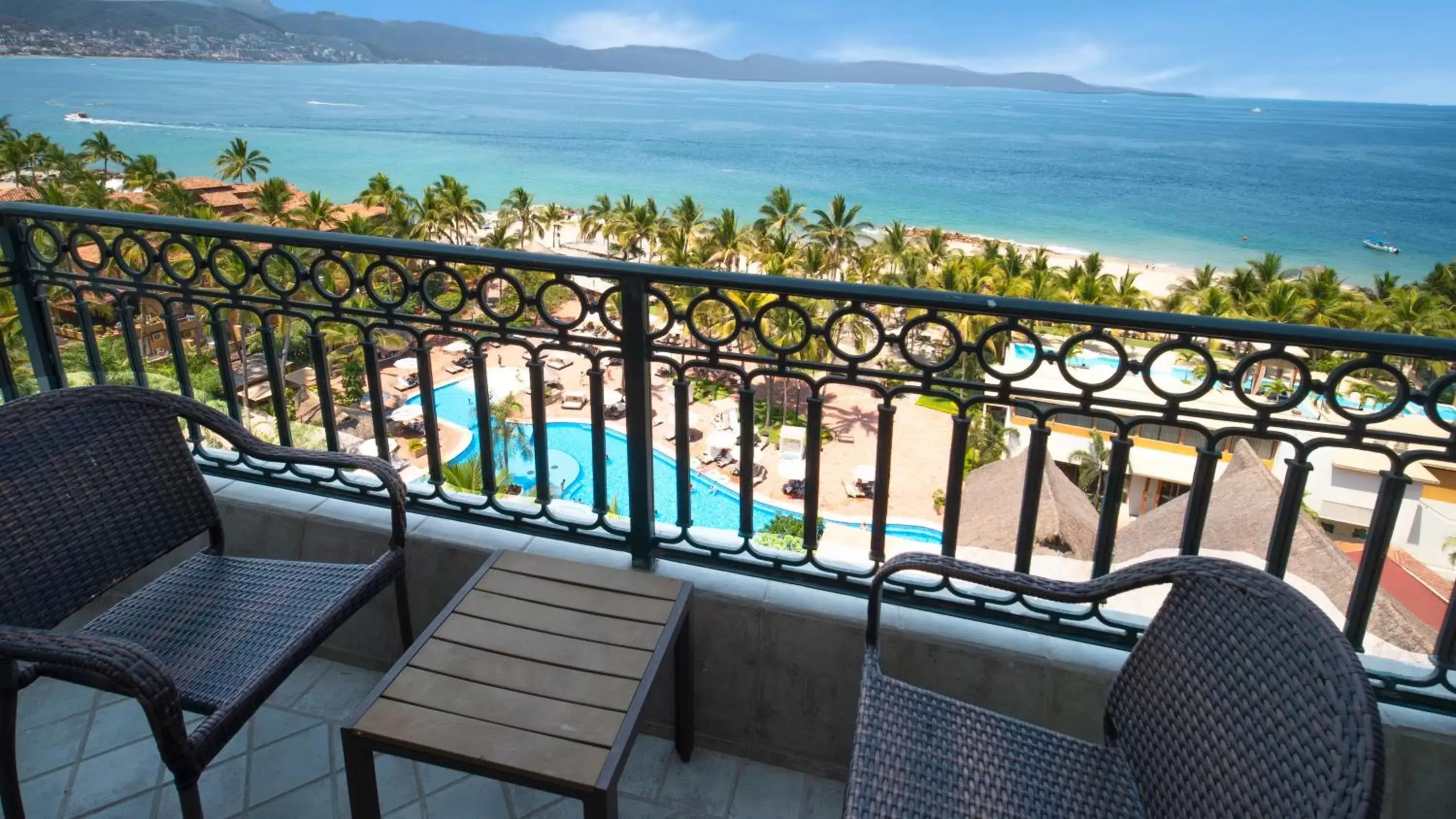 View (from property/room), Balcony/Terrace in Fiesta Americana Puerto Vallarta All Inclusive & Spa