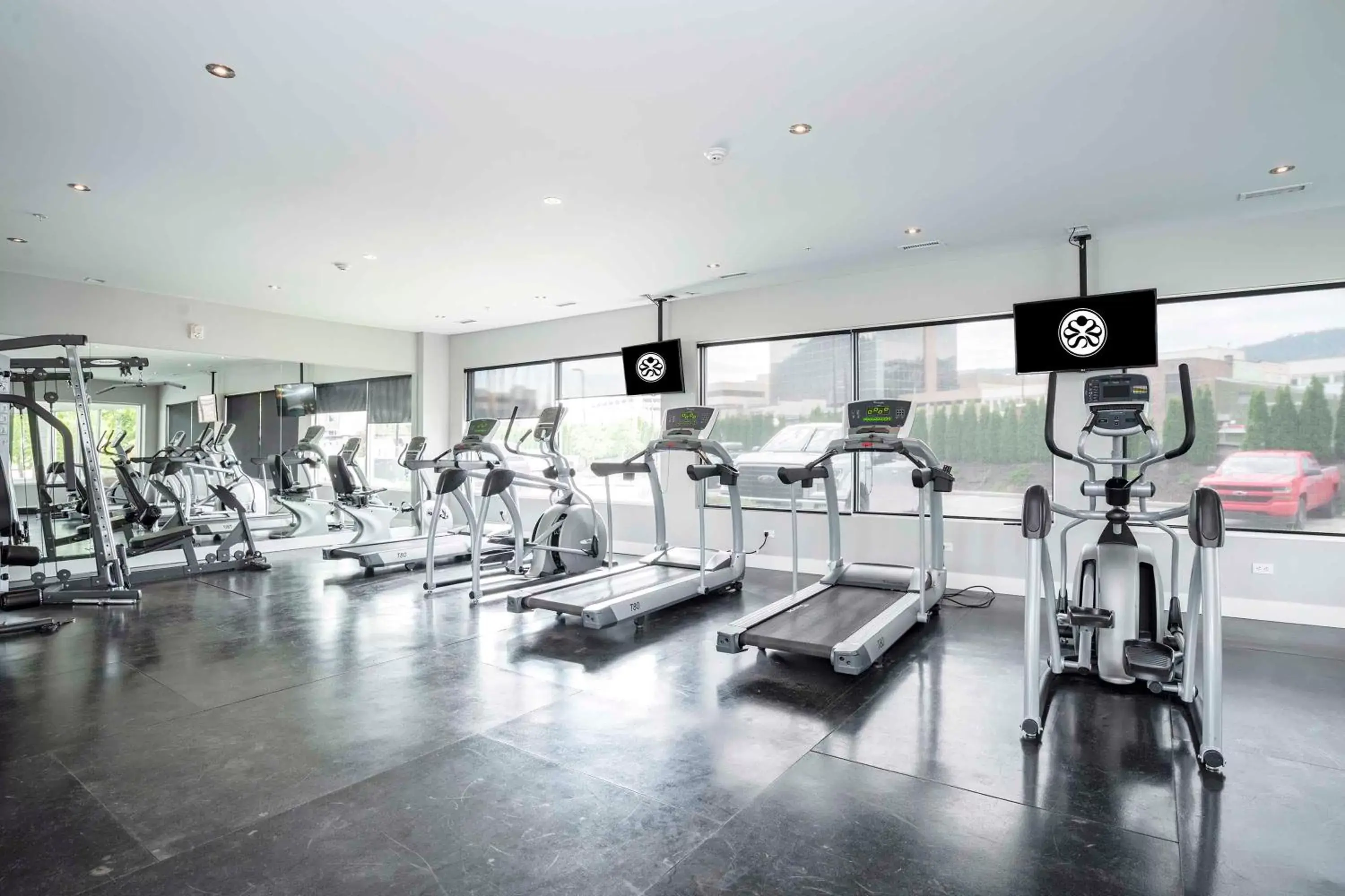 Fitness centre/facilities, Fitness Center/Facilities in Sandman Signature Kamloops Hotel