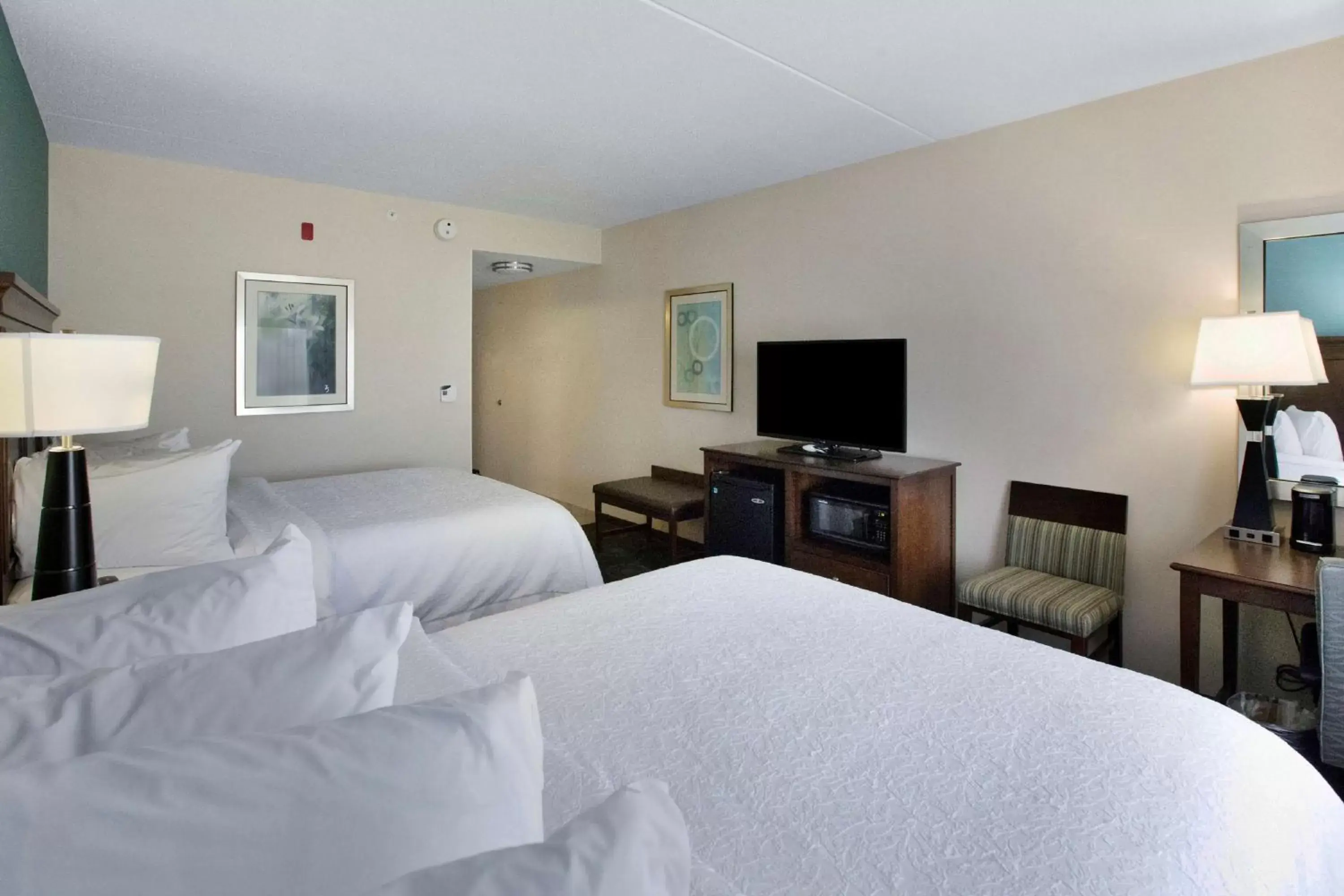 Bedroom, TV/Entertainment Center in Hampton Inn Bridgeville