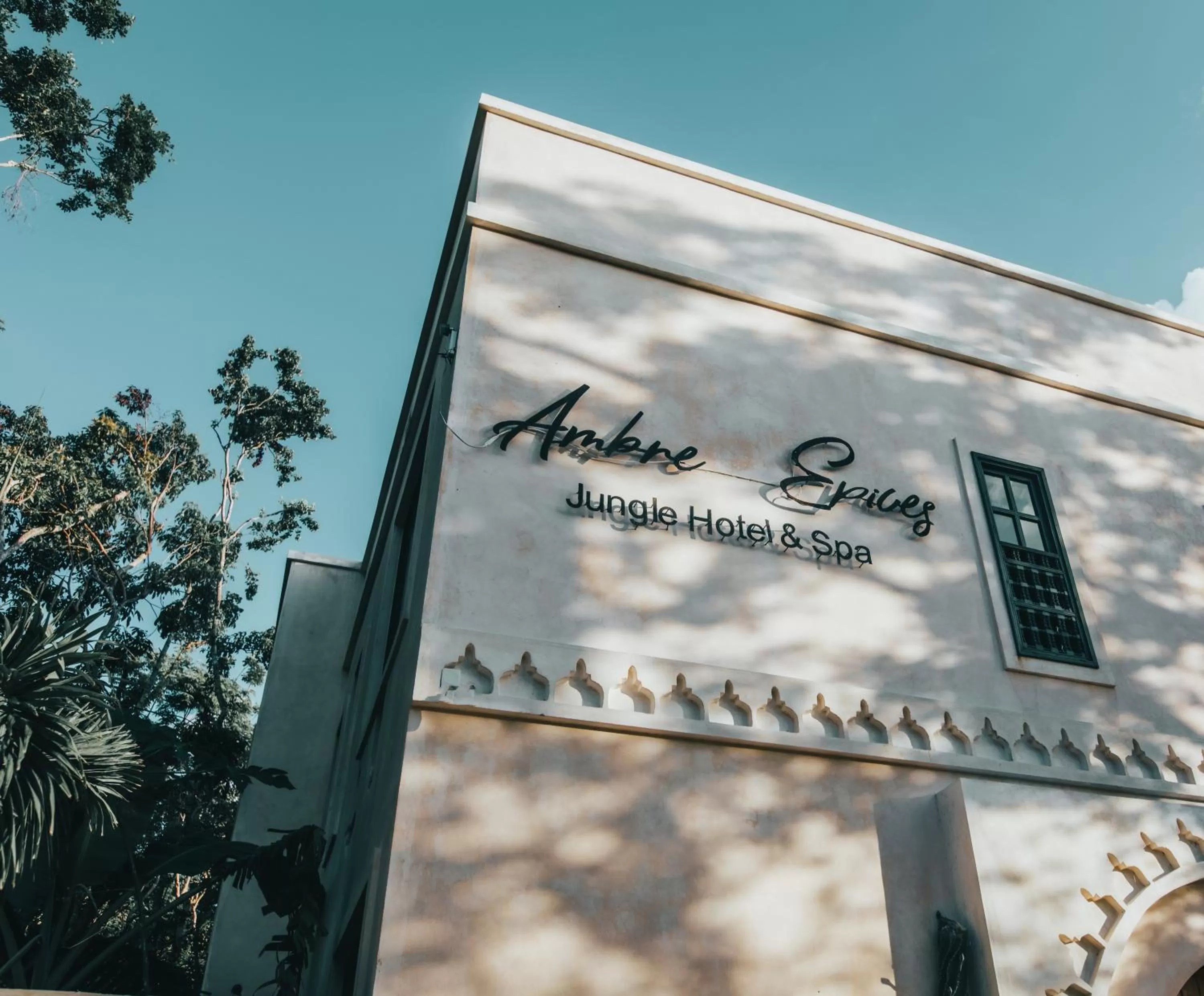 Day, Property Logo/Sign in Ambre & Epices Jungle Hotel & Spa