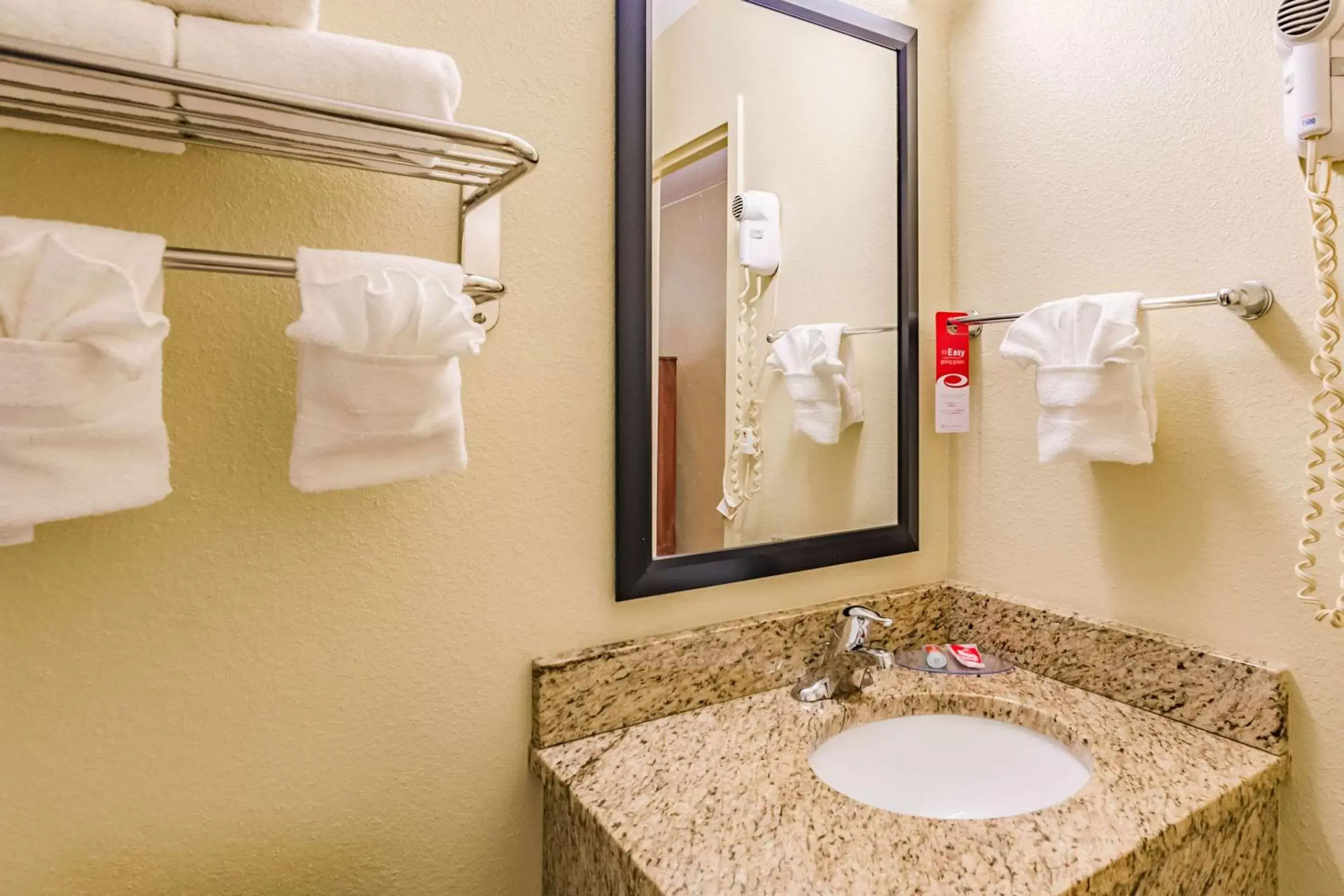 Bathroom in Econo Lodge Lexington Downtown near I-81